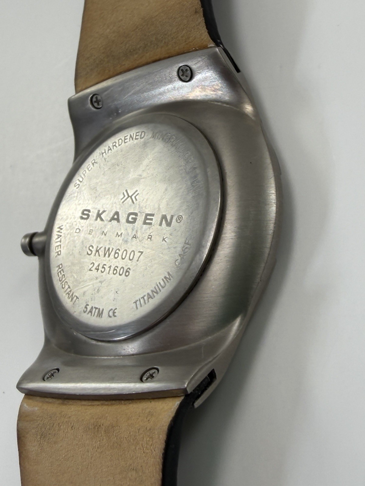 Skagen Melbye Grey Dial Grey Mesh Men’s Watch SKW6007