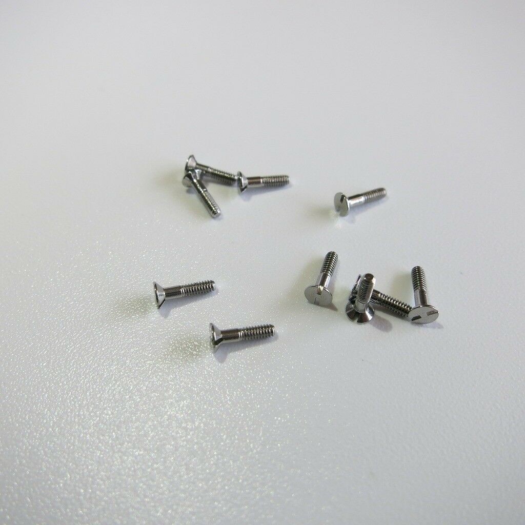 120Pcs Stainless Steel Watch Back Case Cover Screws Assortment Sizes Repair Part