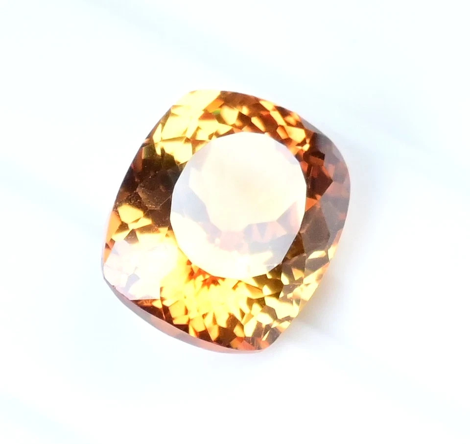 Assured Natural Padparadscha Sapphire 8.35 Ct Cushion EGL Loose Gemstone 6JHK