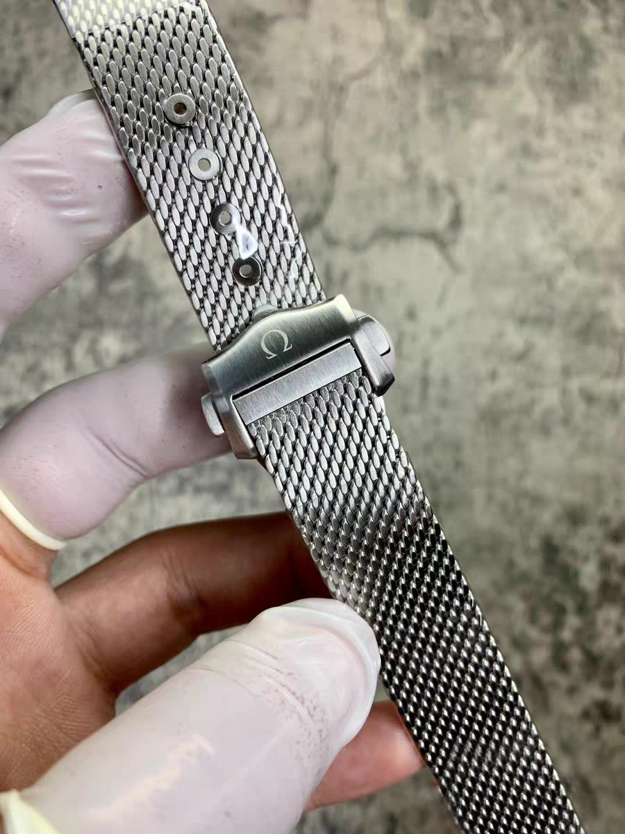 20mm Aftermarket Braided Stainless Mesh Band Omega Seamaster USA Same Day Ship