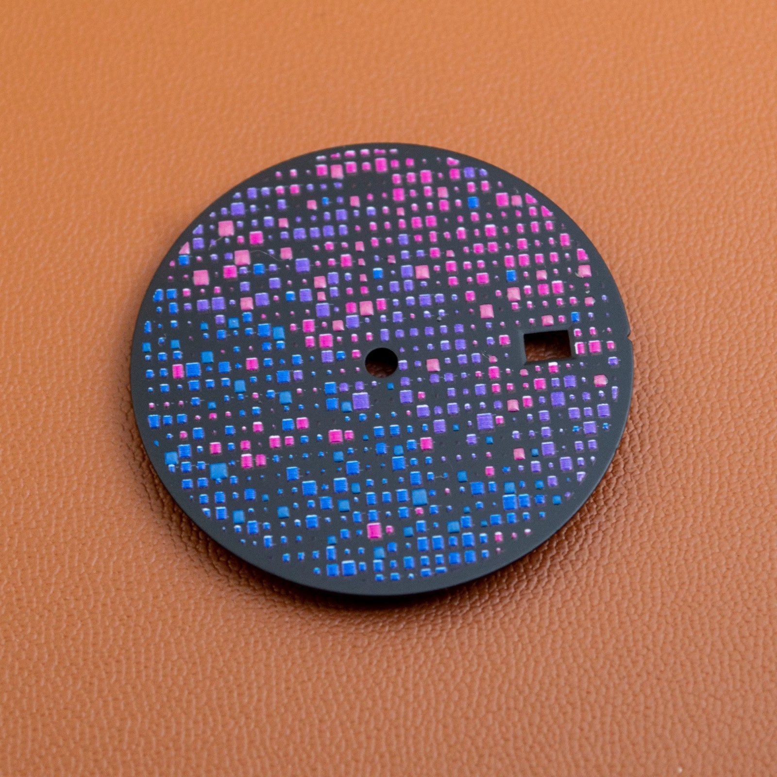 31.8mm Watch Dial Mod Parts Colorful Luminous For Royal Oak Mosaic NH35 NH36 Fit