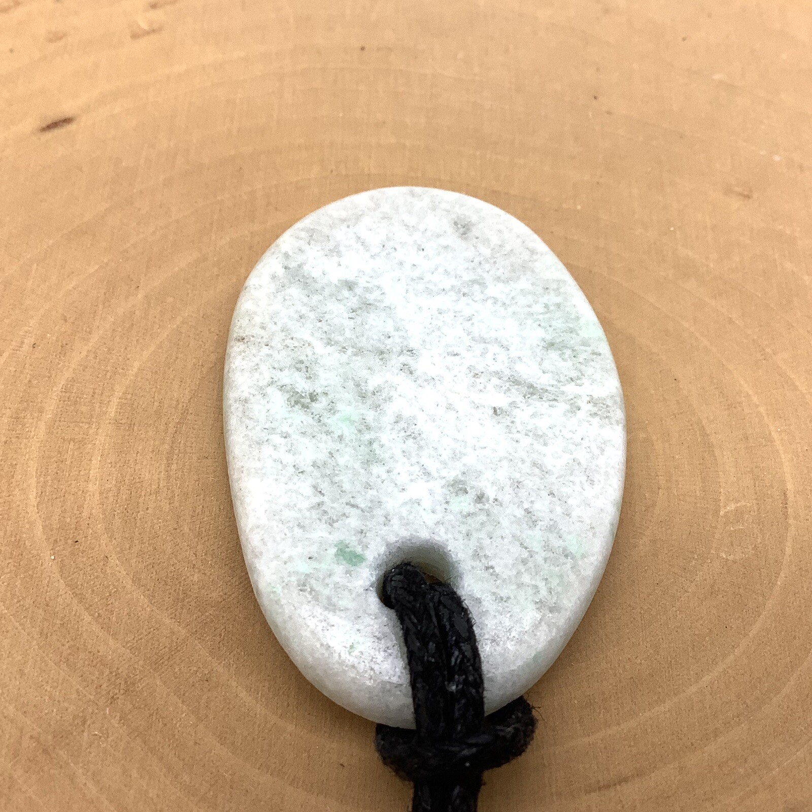 Burma Maw Sit Sit Pendant White Green Albite Jadeite Gem Myanmar #8
