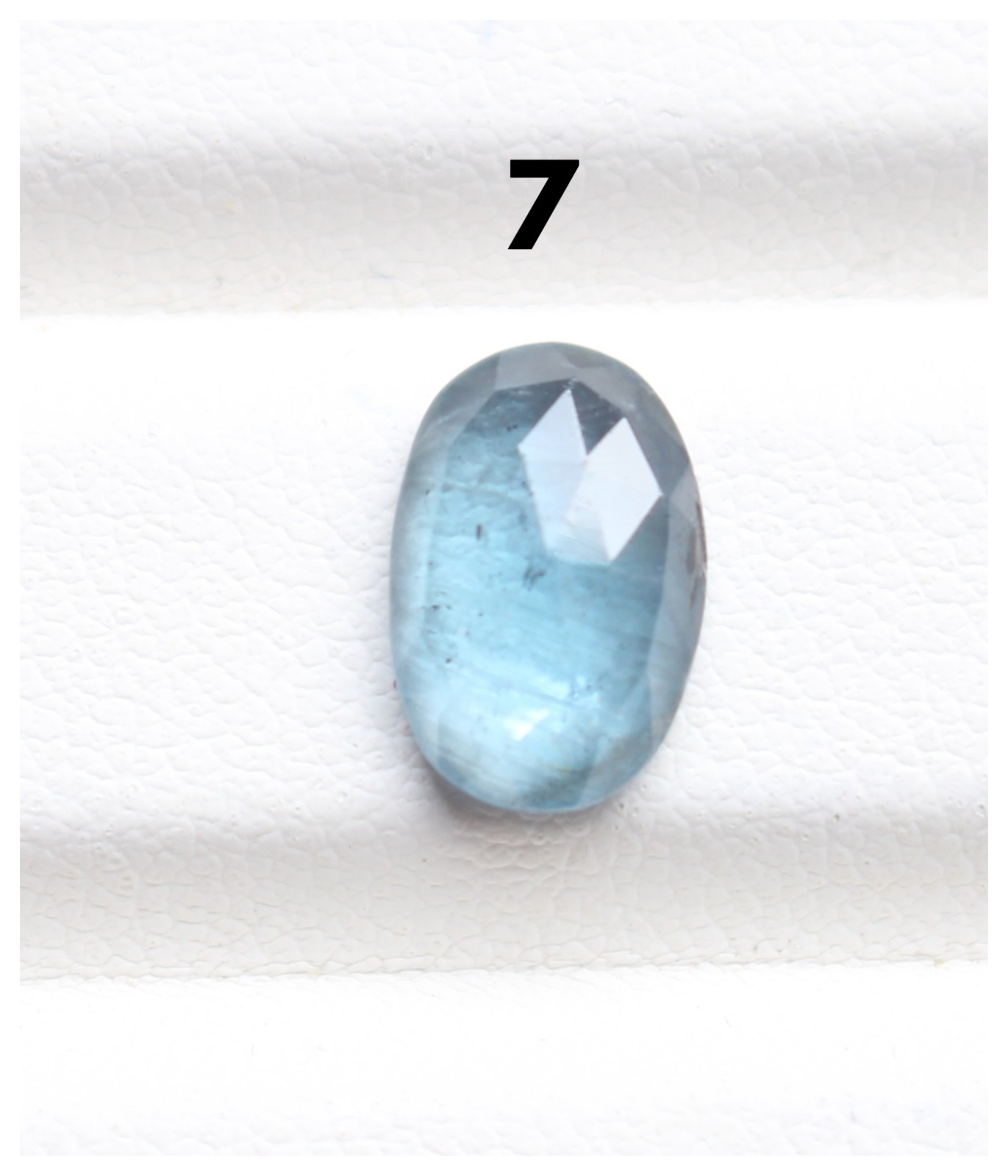 Natural Blue Kyanite Rose Cut Faceted Cabochon Pear Oval Loose Gemstone Lot New