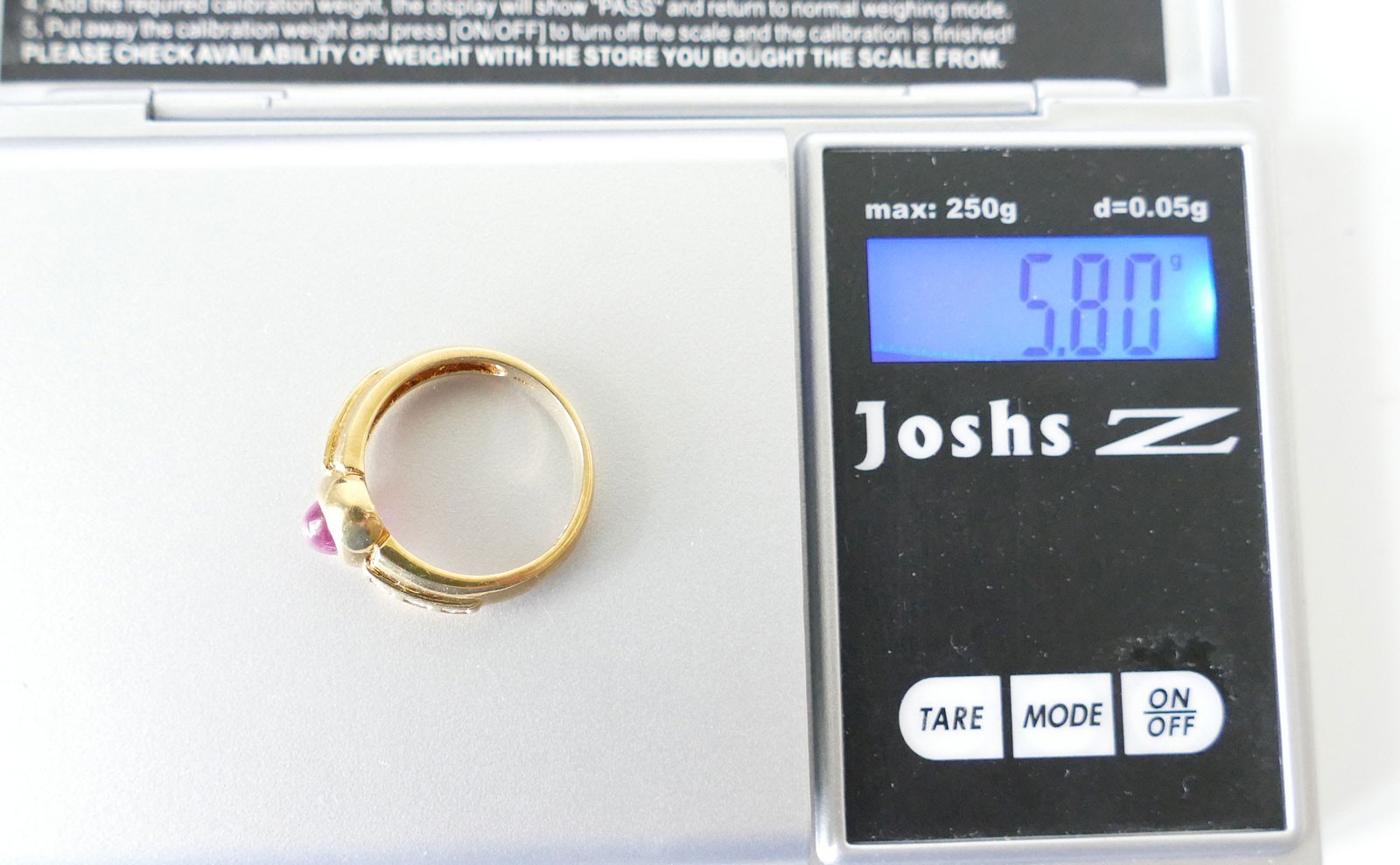Ring 750 gold tourmaline approx. 0.65 ct, brilliant diamonds approx. 0.35 ct RW 56 GG hallmarked