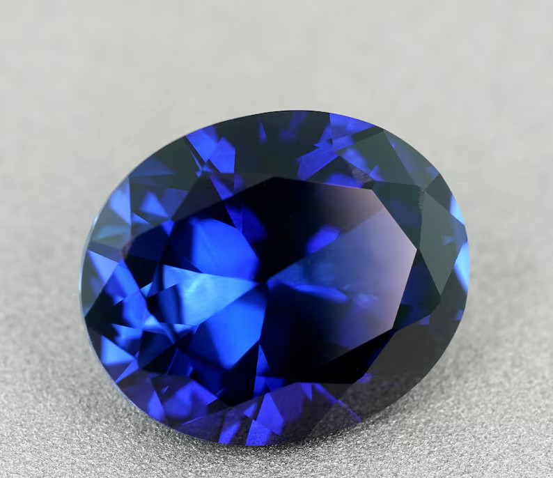 Blue Sapphire Oval Cut Genuine Loose Gemstone Oval Shape 4x5mm, 5×7 mm