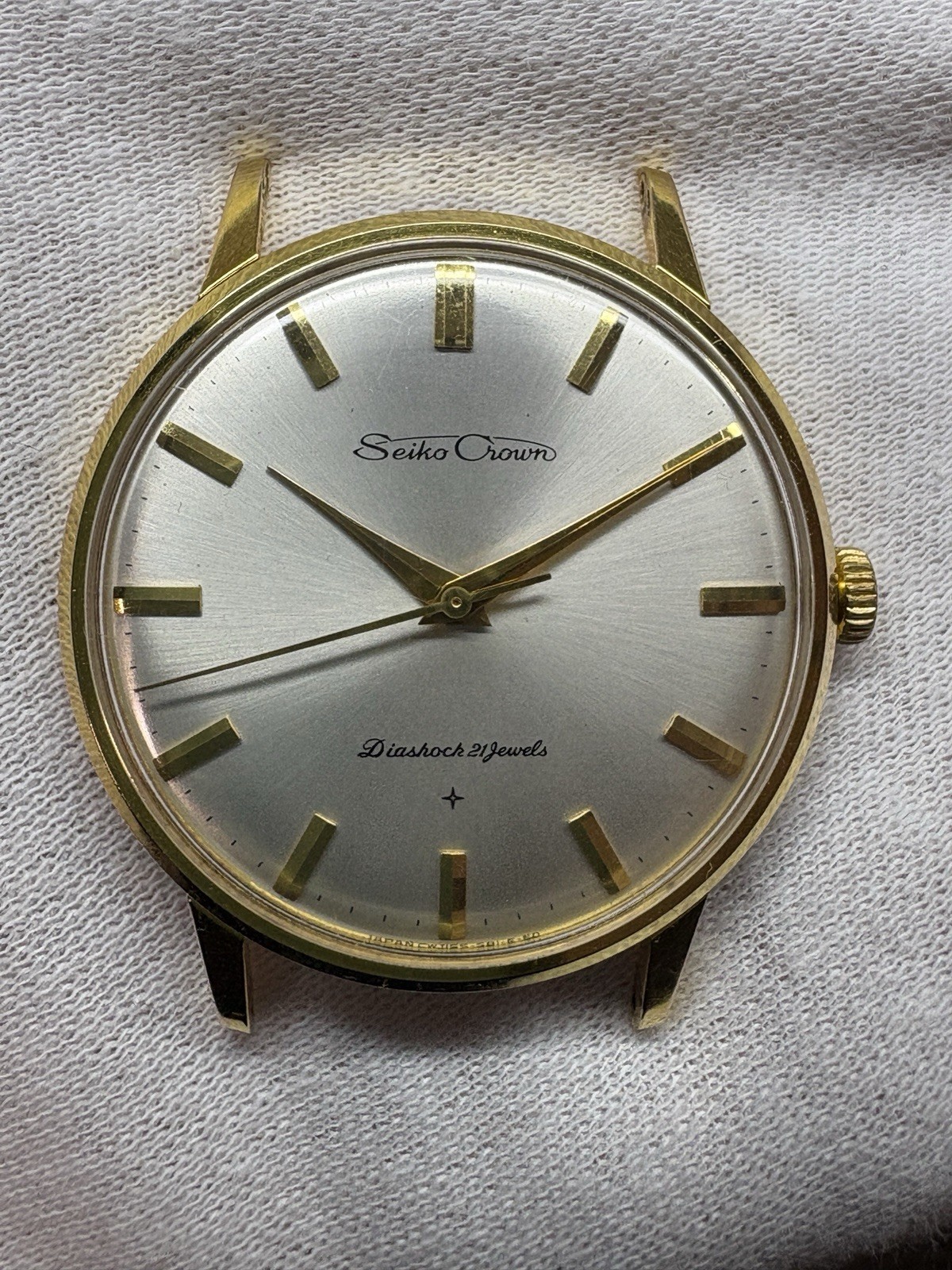 SEIKO Crown J15003 Vintage 1963 Hand-Winding Men’s Watch Overhauled Japan