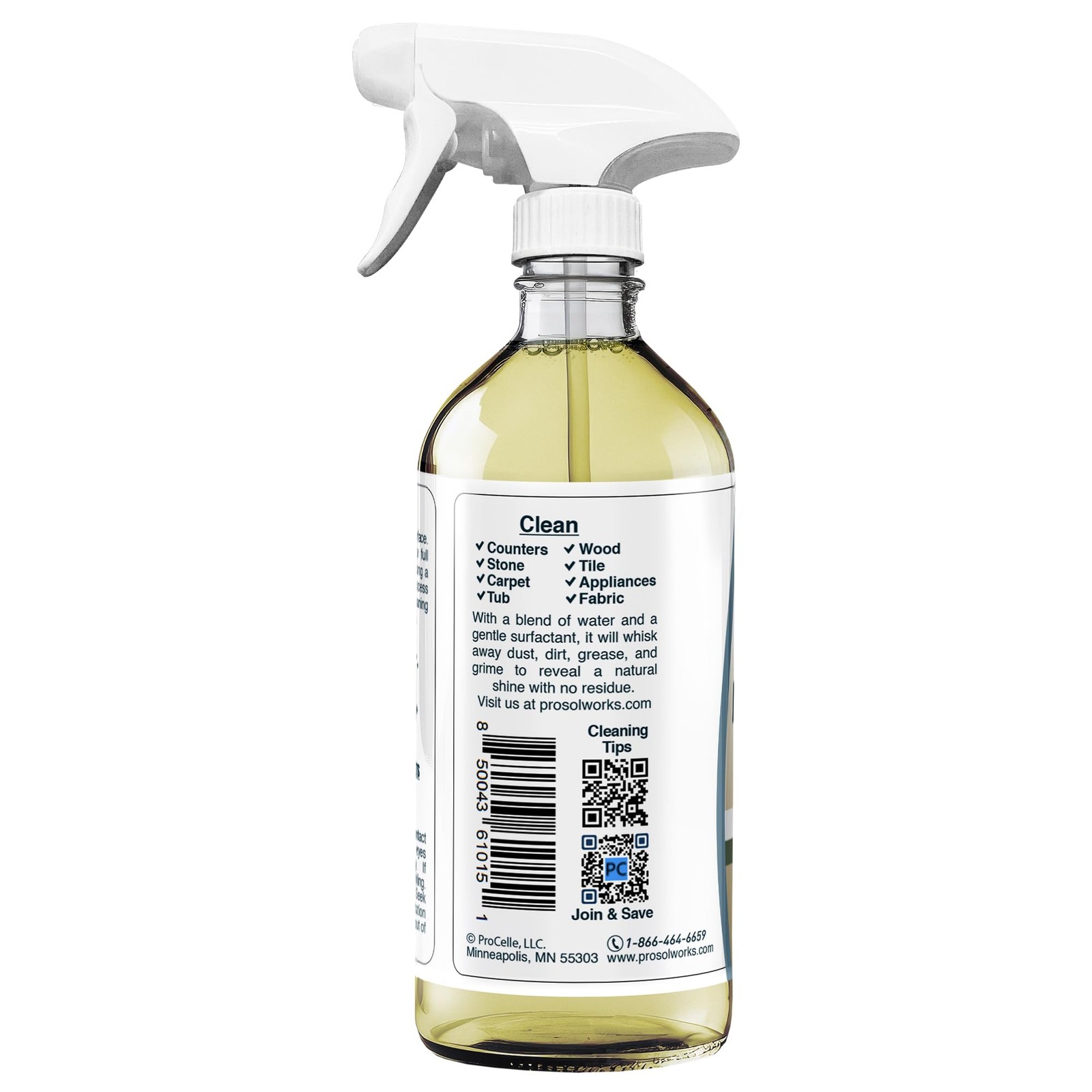 PROSOL WORKS All Purpose Cleaner Cleaning Spray 16 oz – 16 Fl Oz (Pack of 1)