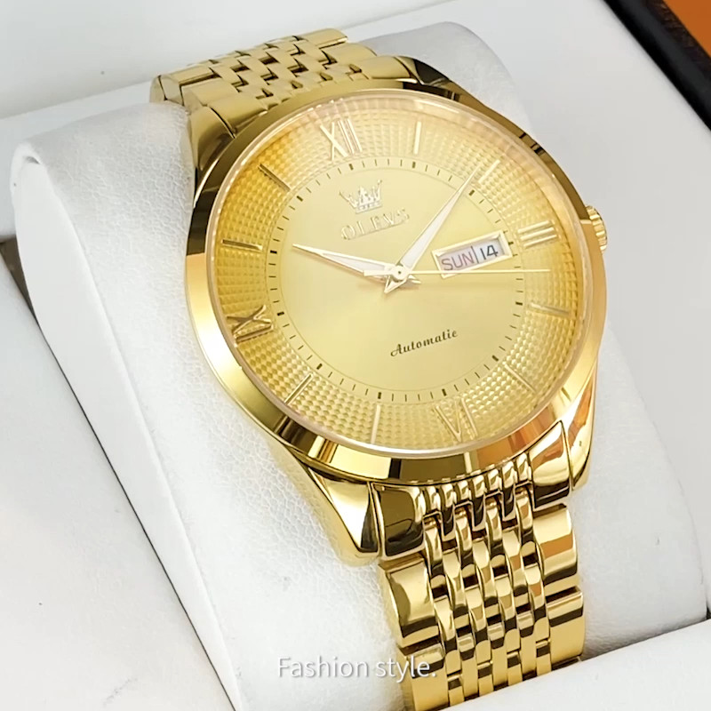 OLEVS 6657 High-end Stainless Steel Multi-functiom Water Resistant Wristwatches