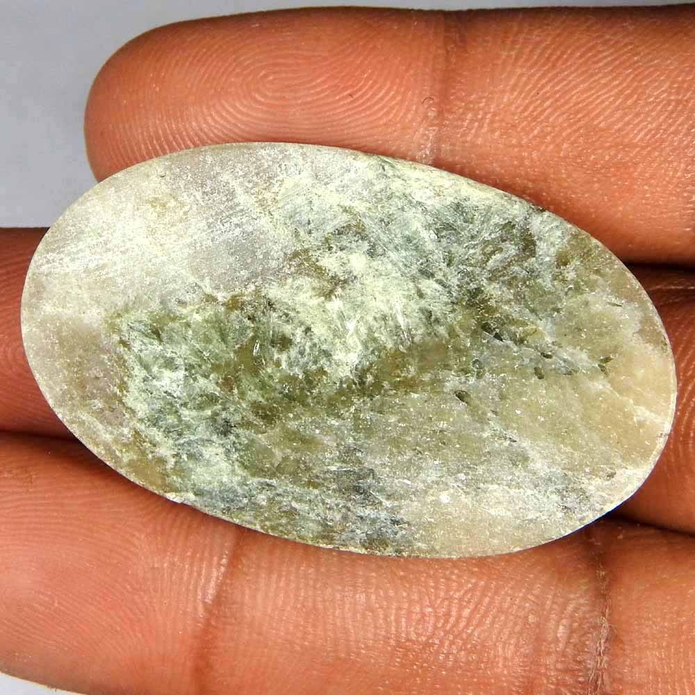 47.40CtsNatural Multi Designer Tourmaline Quartz Oval Cabochon Gemstone