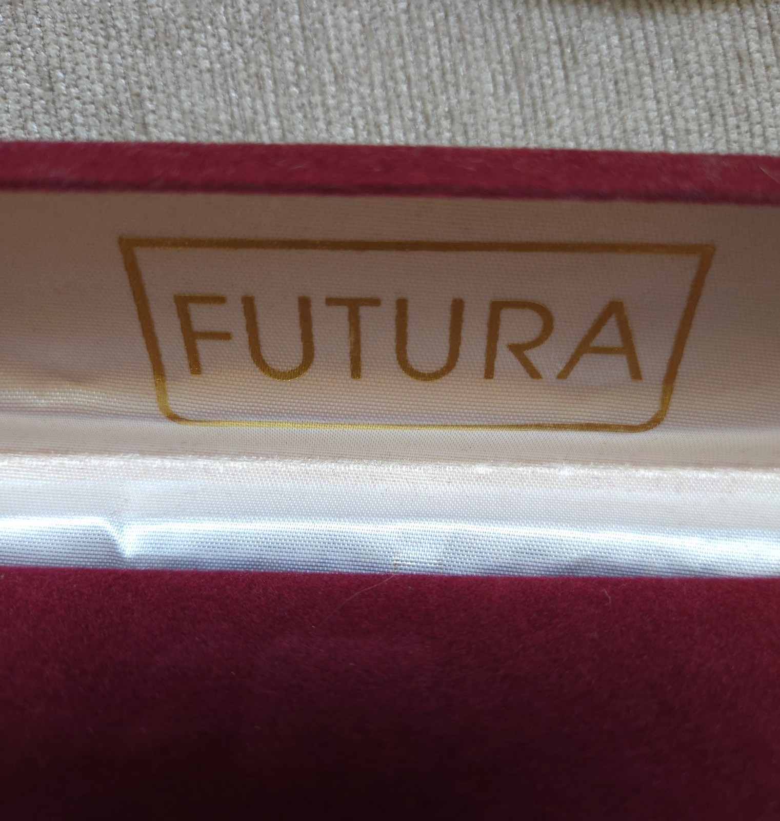 Vintage Futura 3780 Women’s Watch Black Beaded Rhinestone Quartz w/ Original Box