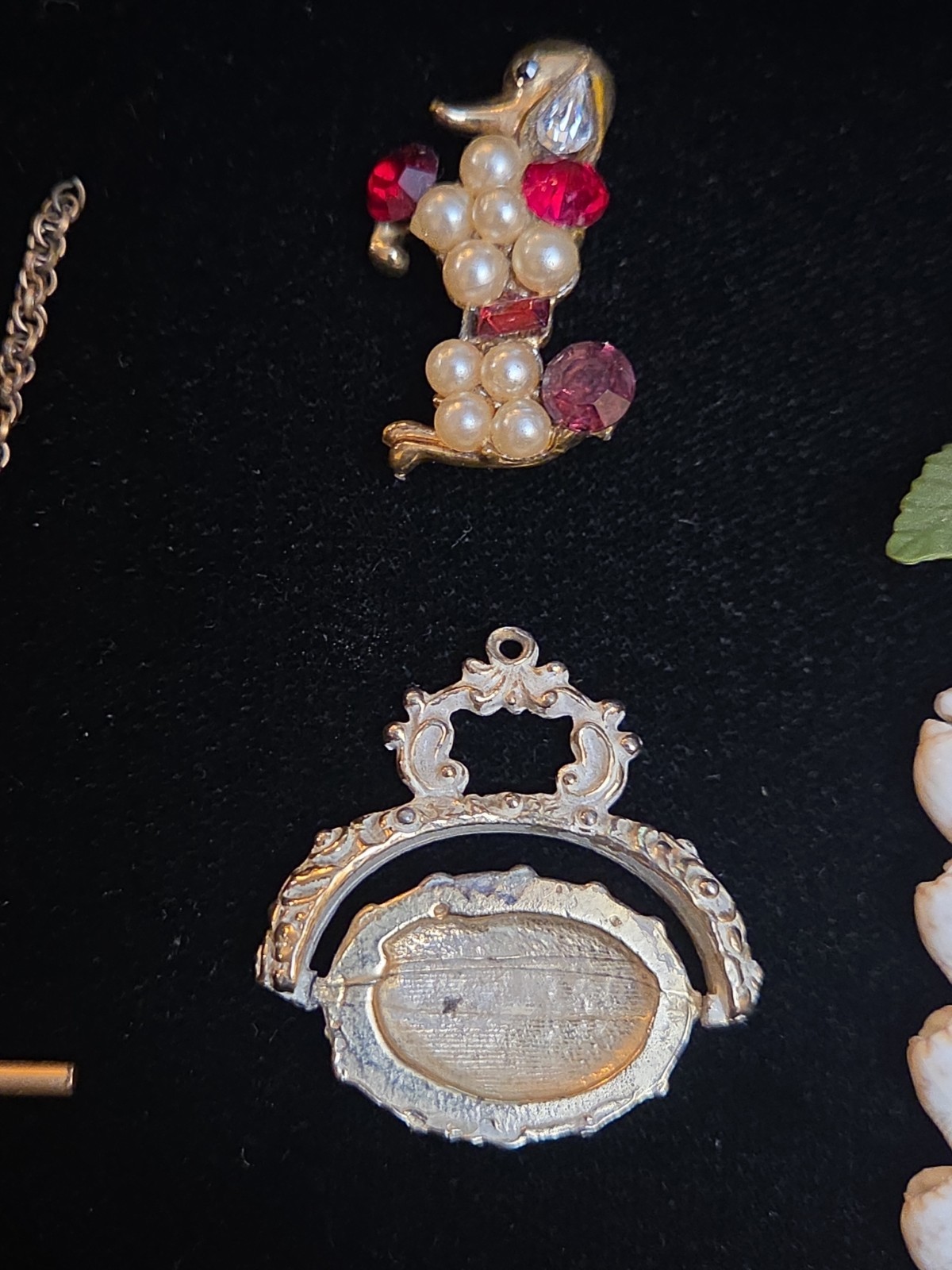 Antique Vintage Jewelry Findings Mixed Lot For Repair Restoration Junk GF
