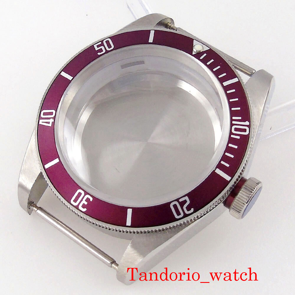 Fit NH35 NH36 ETA 2824 PT5000 ST2130 40mm Sterile Watch Case Sapphire Glass