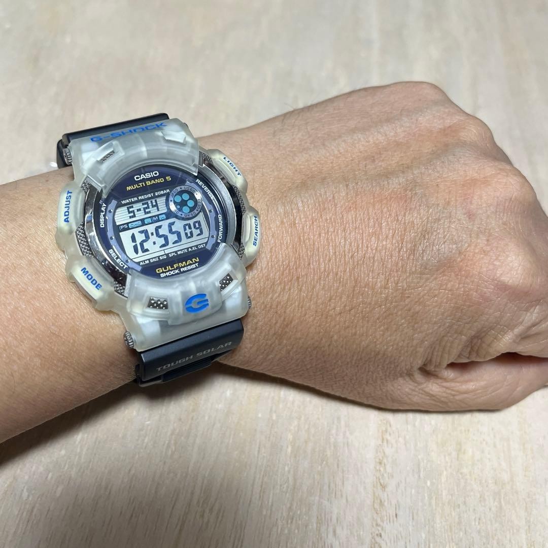 Radio Solar Fully Functional G-Shock GW 9100K New Battery Bezel and Band