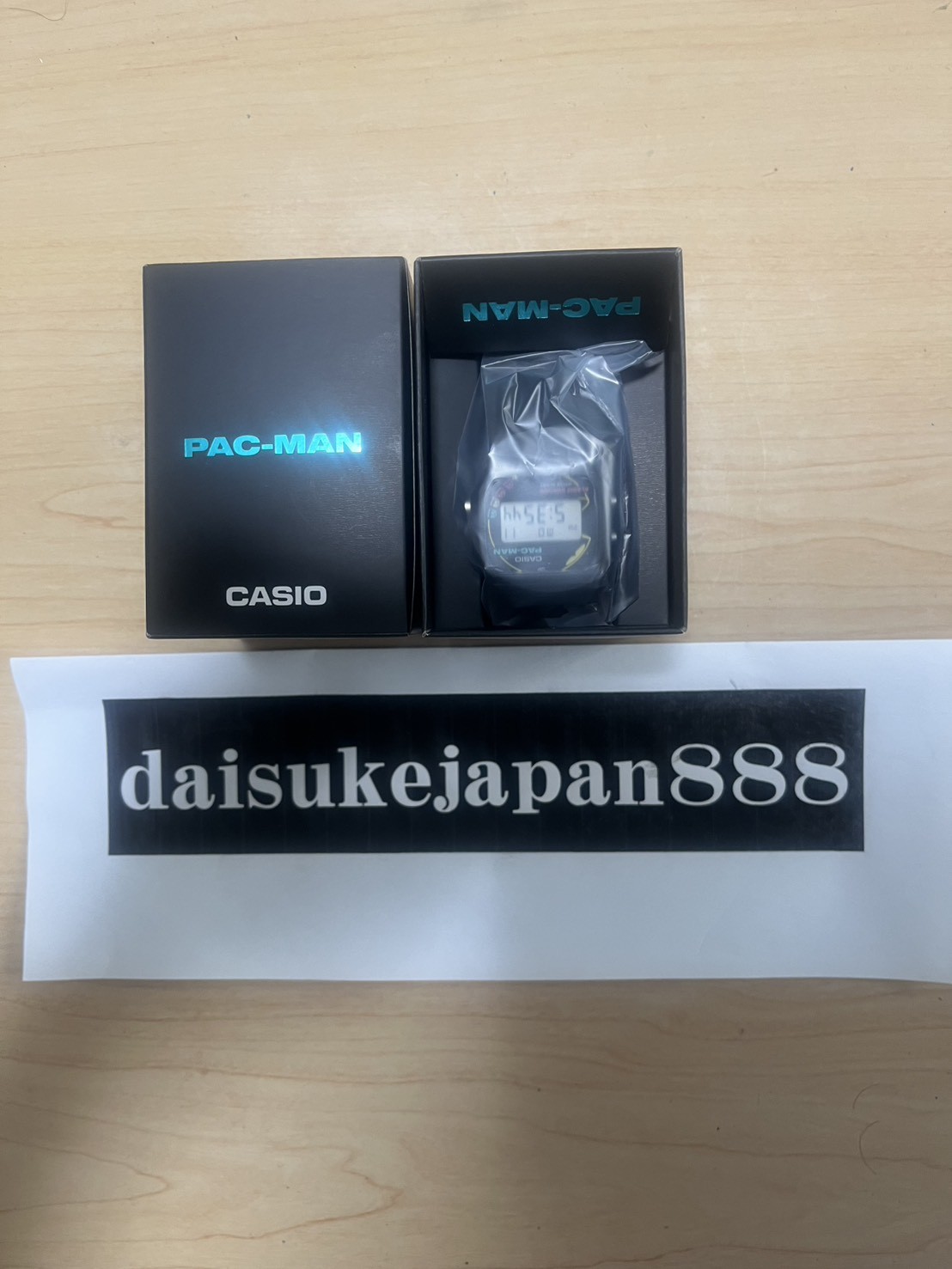 CASIO F-91WPC-1A Classic Digital Watch PACMAN Collaboration Limited Edition