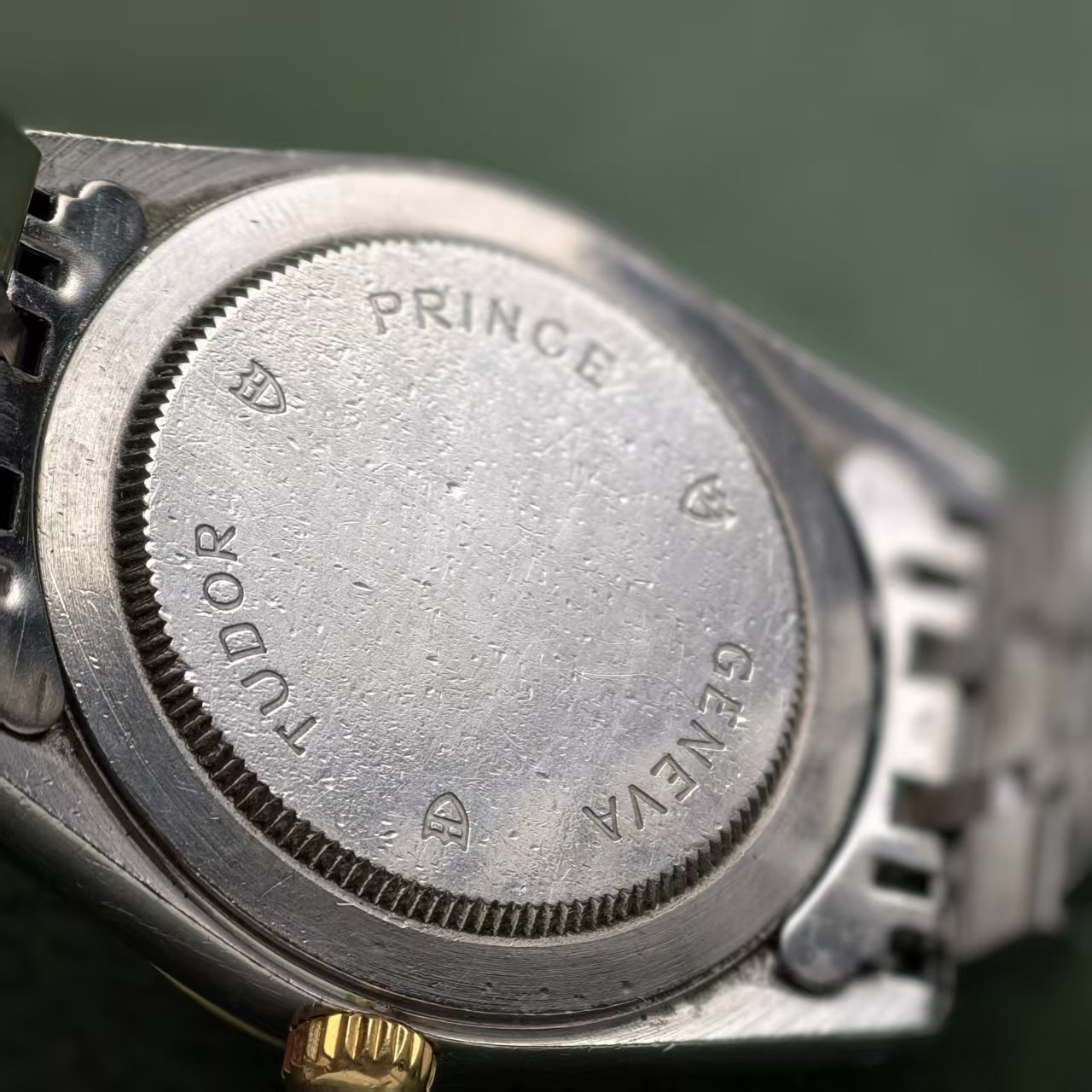 Tudor White Dial Prince Date 74033 Men’sWatch Automatic 34mm Champagne Number