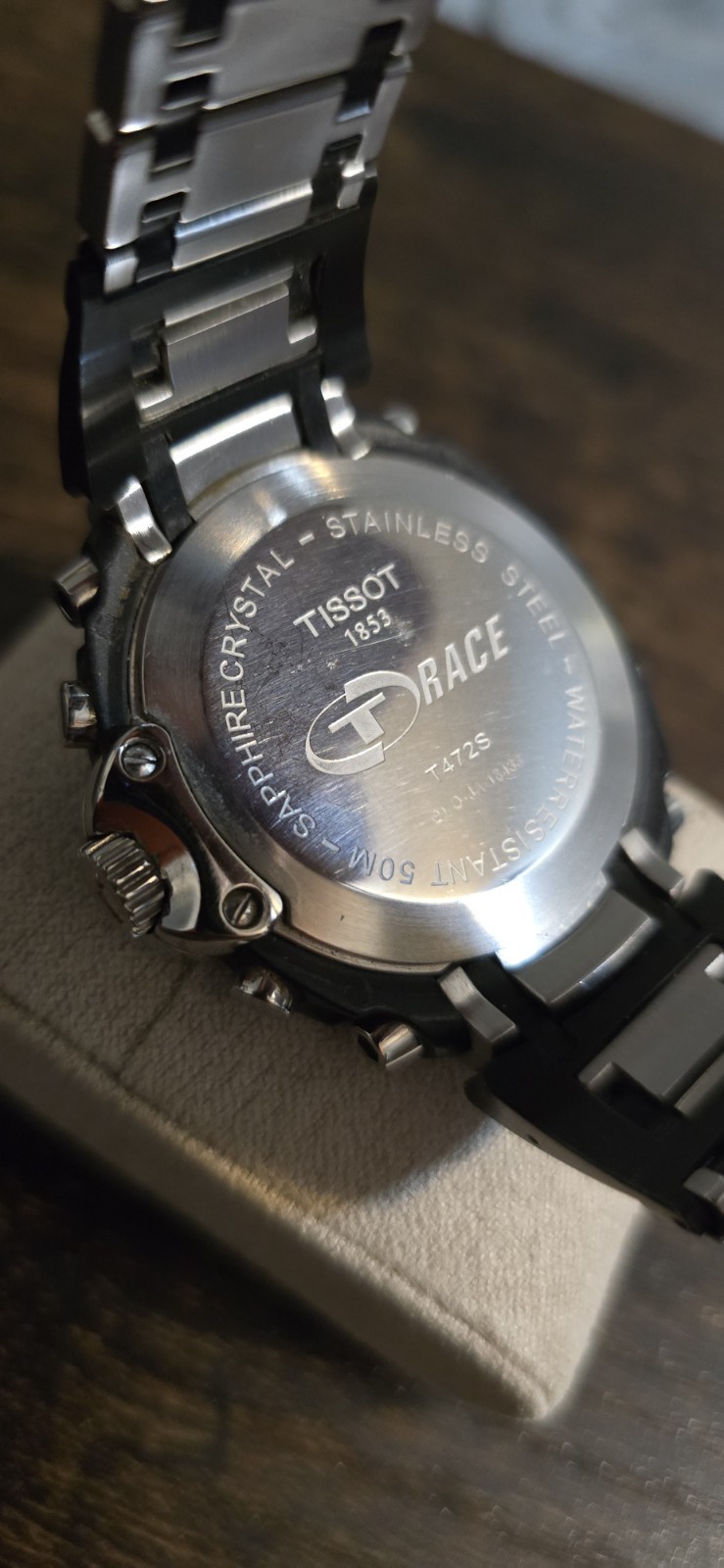 Tissot T-Race Men’s Quartz Chronograph Tachymeter Date Sapphire Steel