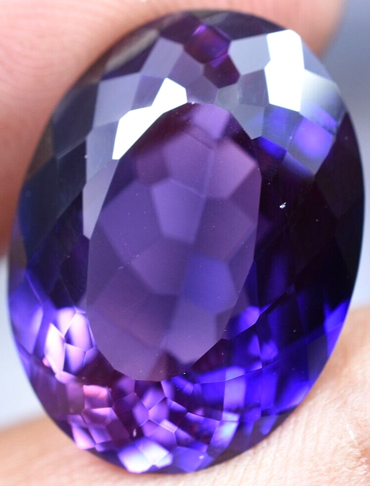 Natural 19.30 Ct Boysenberry Sapphire GGL Certified fabulous Loose Gemstone