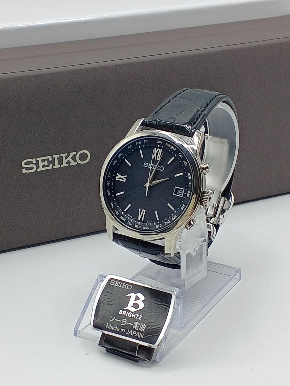 SEIKO SAGZ105 Radio-Controlled Solar Watch