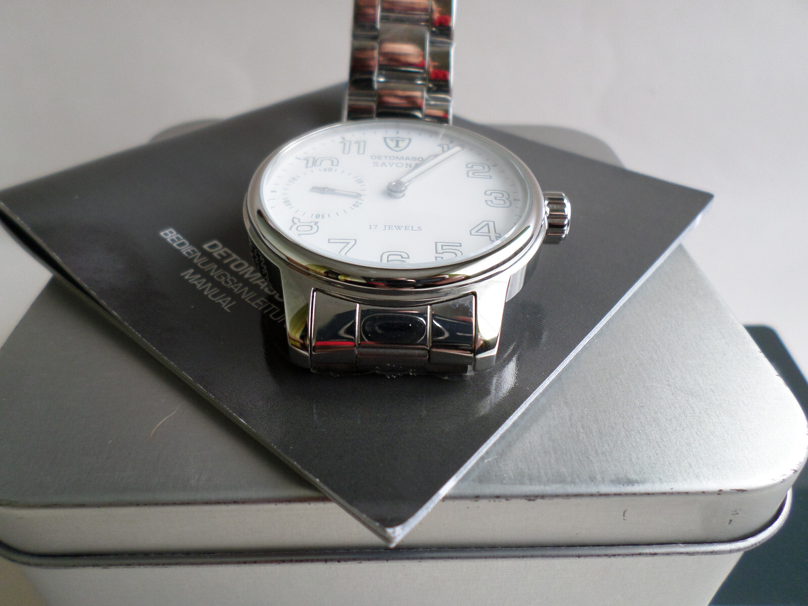 Detomaso “Savona” Men’s DT1028-A Analog Display Mechanical Hand Wind Watch