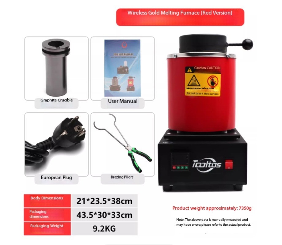 Mesh-type Melting Furnace Gold Melting Furnace Metal Melting Furnace Small-scale