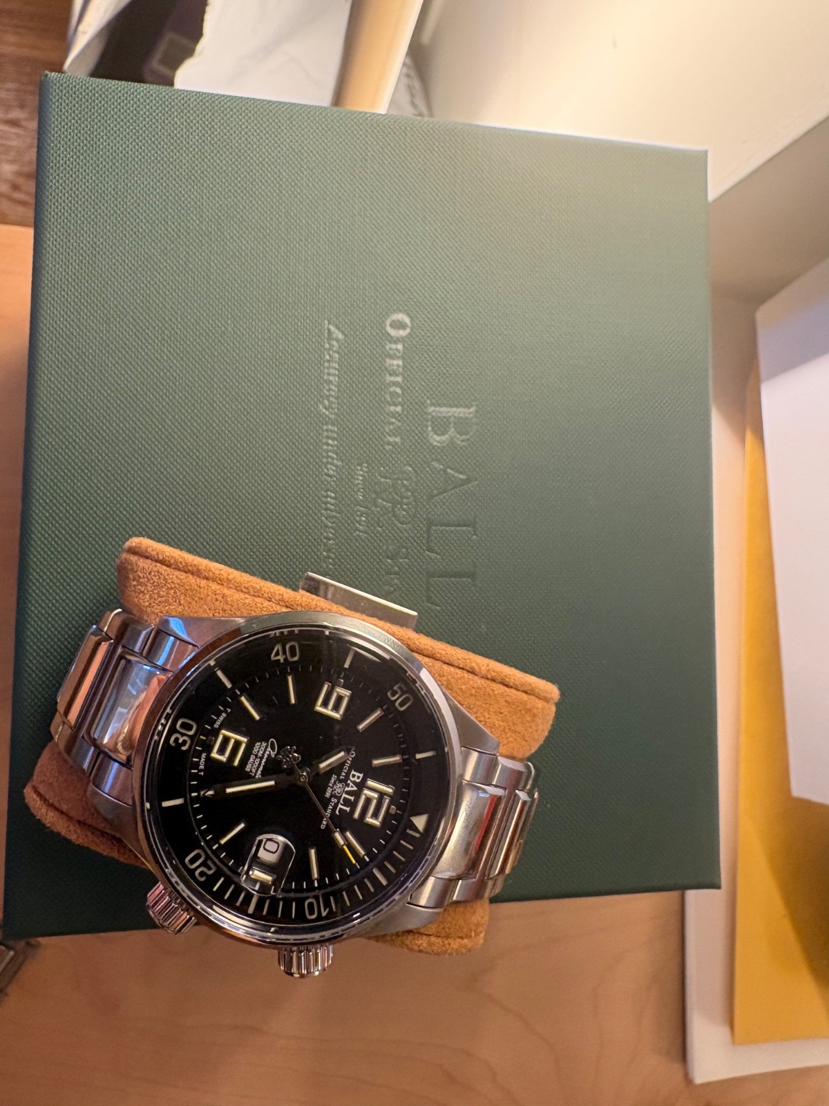 BALL Engineer Master II Ballistic Diver 42 mm Men’s Watch – Silver