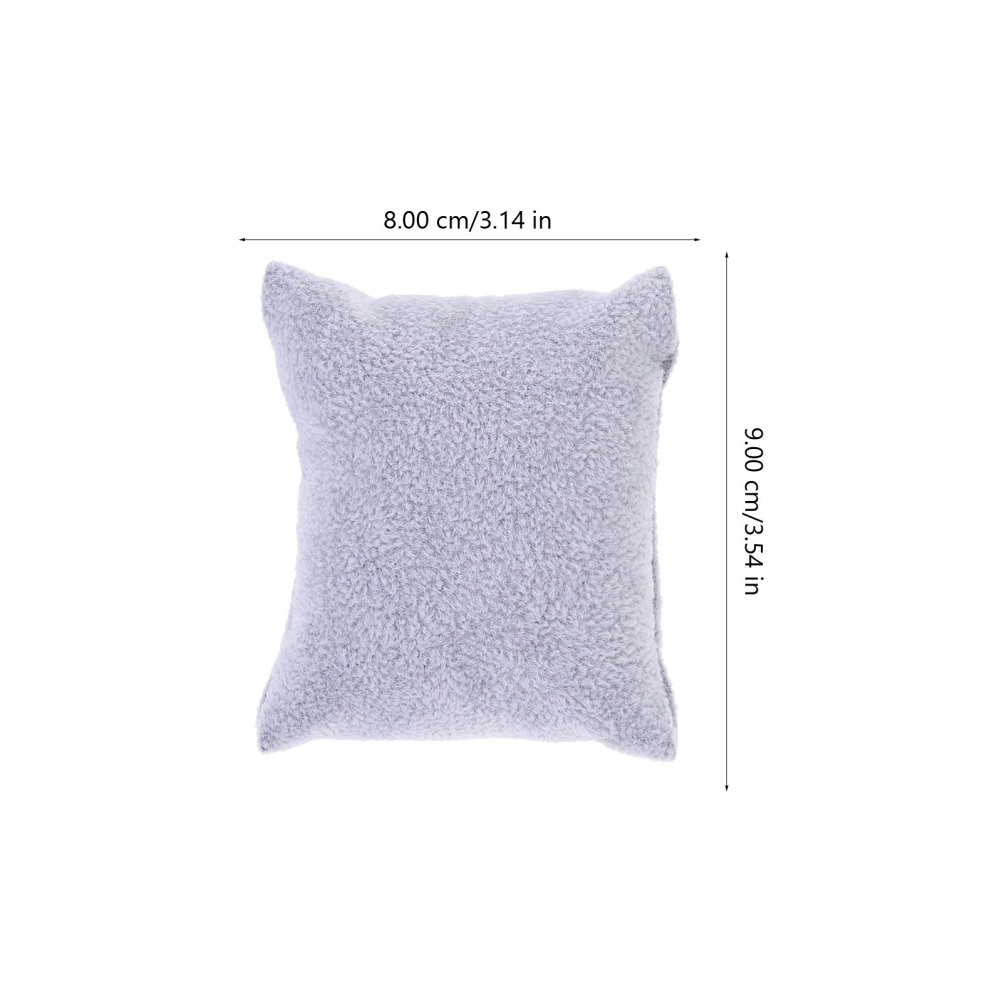 4Pcs Multipurpose Soft Velvet Watch Pillows Lint Resistant Cushion