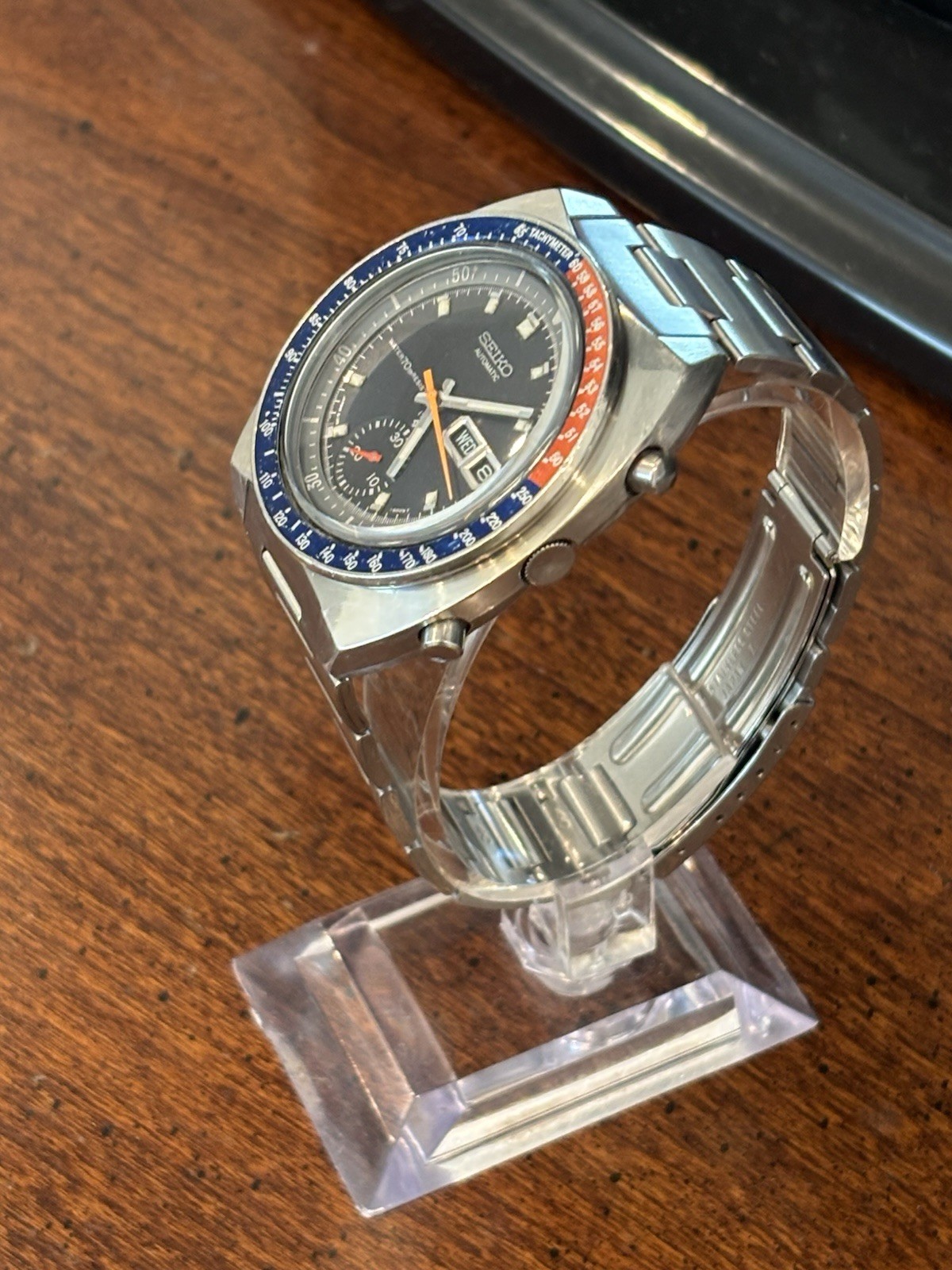Seiko 6139-6005 “Cevert” Automatic Chronograph Watch Original 1972