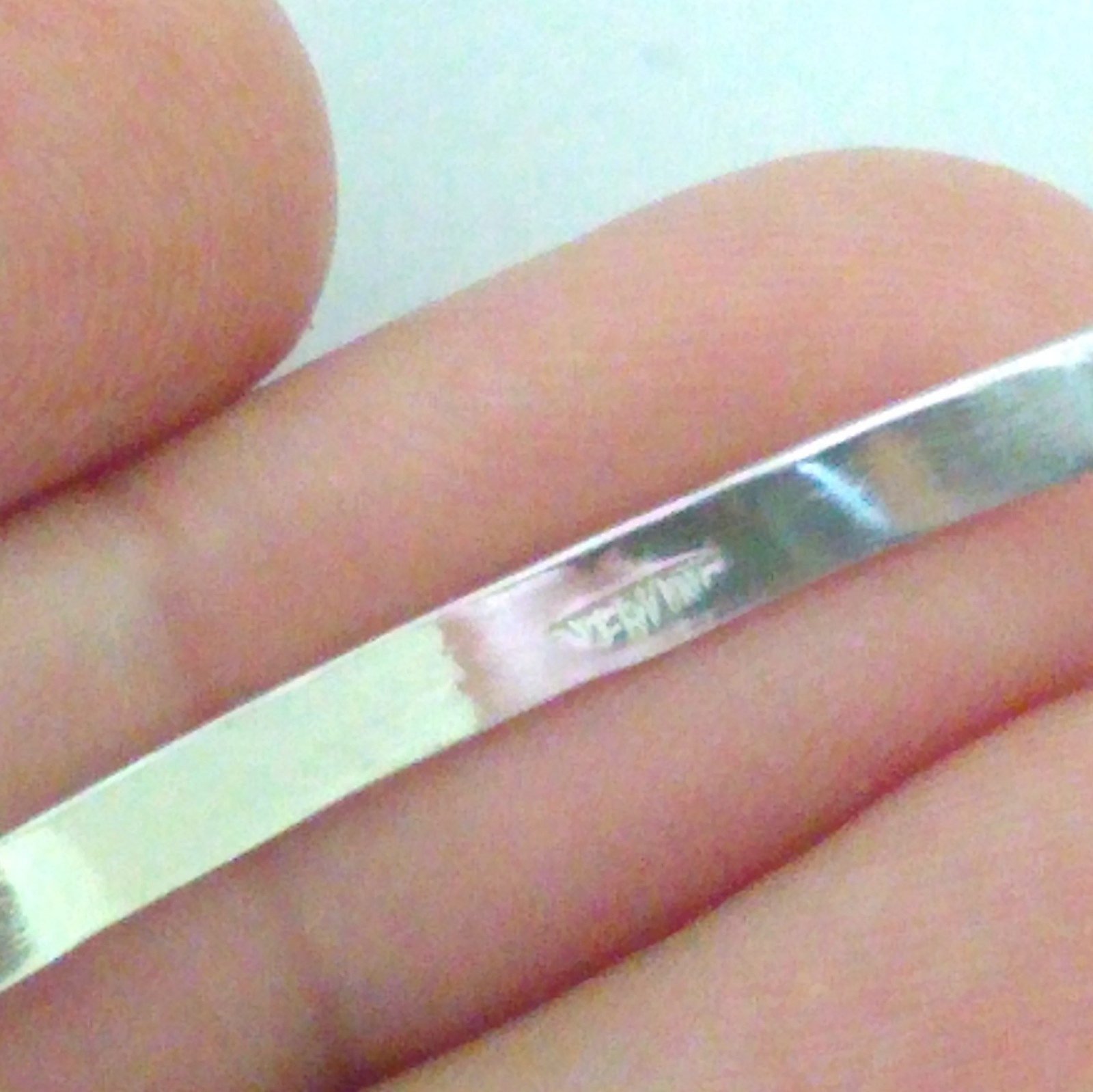 Vintage Sterling Silver 925 FANCY Bangle Bracelet Size 8.25″ 3.5mm