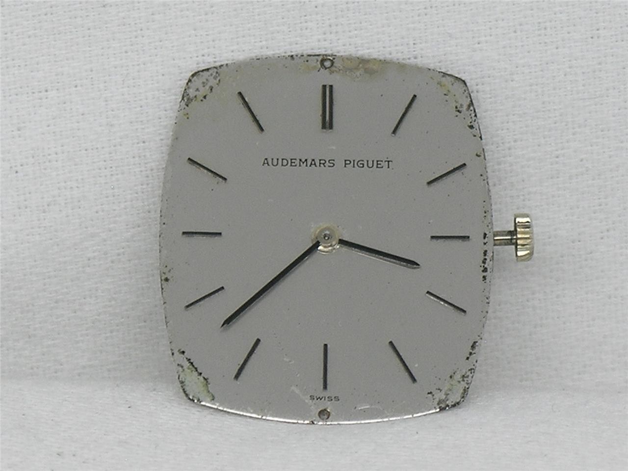 AUDEMARS PIGUET CAL. 2003 WRIST WATCH MOVEMENT & DIAL W/ STEM & CROWN, RUNNING!