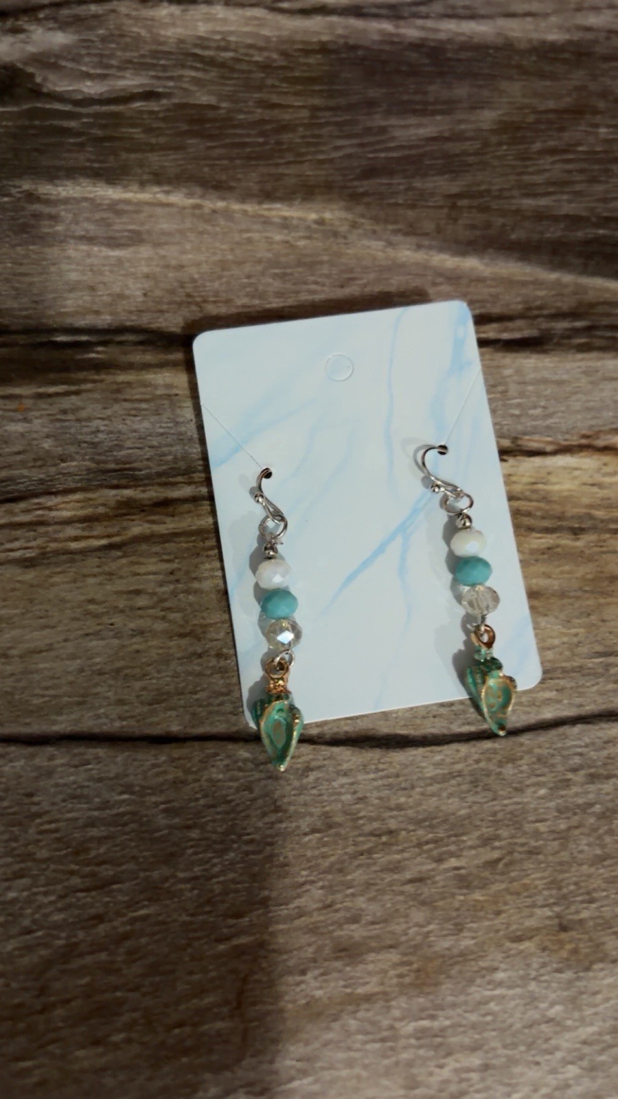 Sea Life Charm Jewelry Set Earrings Bracelet Necklace Silver Gold Green Blue