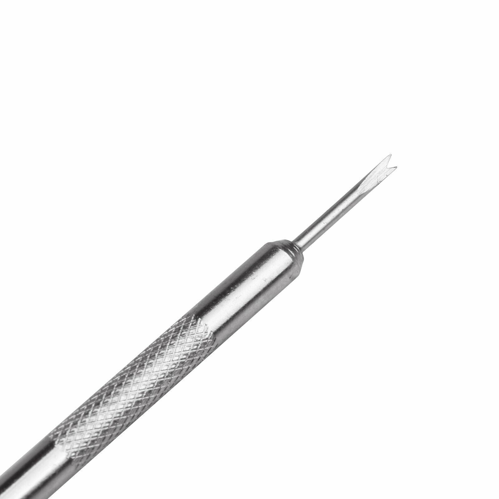2-Pack Wrist Watch Band Pin Spring Bar Link Remover Repair Pry Tool Kit Steel