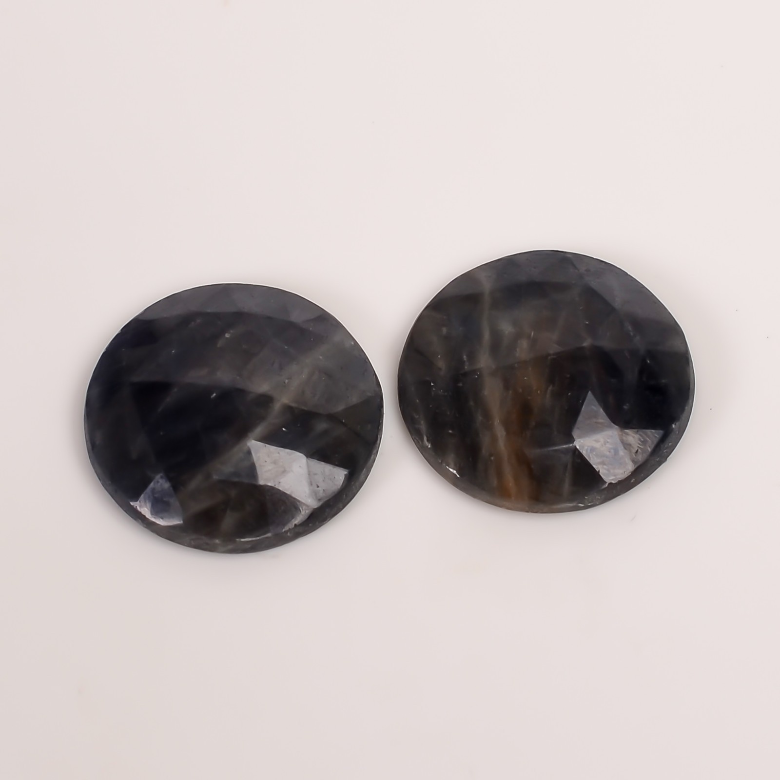 25 Ct Pink Sapphire Gemstone Pair 18x15x4 mm Radiant Cut Translucent Loose Stone