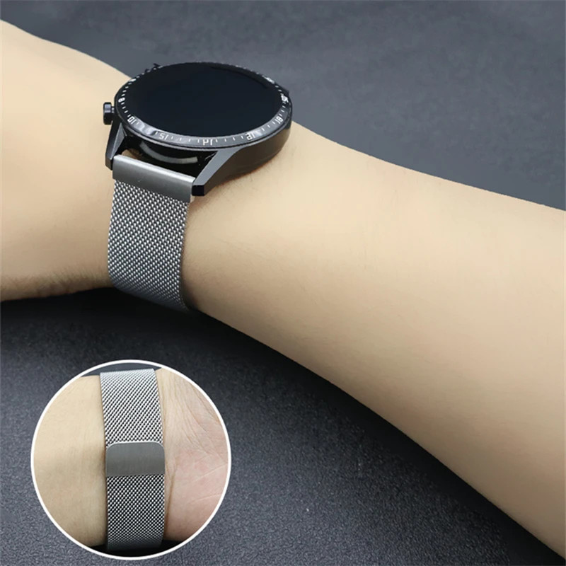 Milanese Loop Strap for Samsung Galaxy Watch 7 6 5 4 Magnetic Metal Watch Band