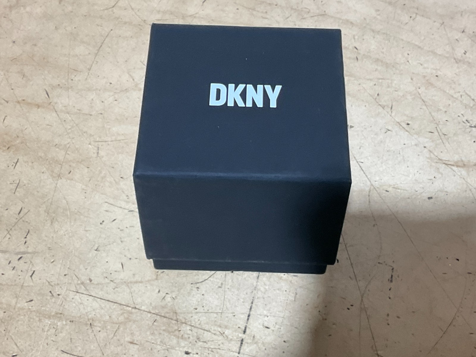 DKNY Women’s City Rivet Rectangular Three-Hand Gold-Tone Stainless – NY6689 -NEW