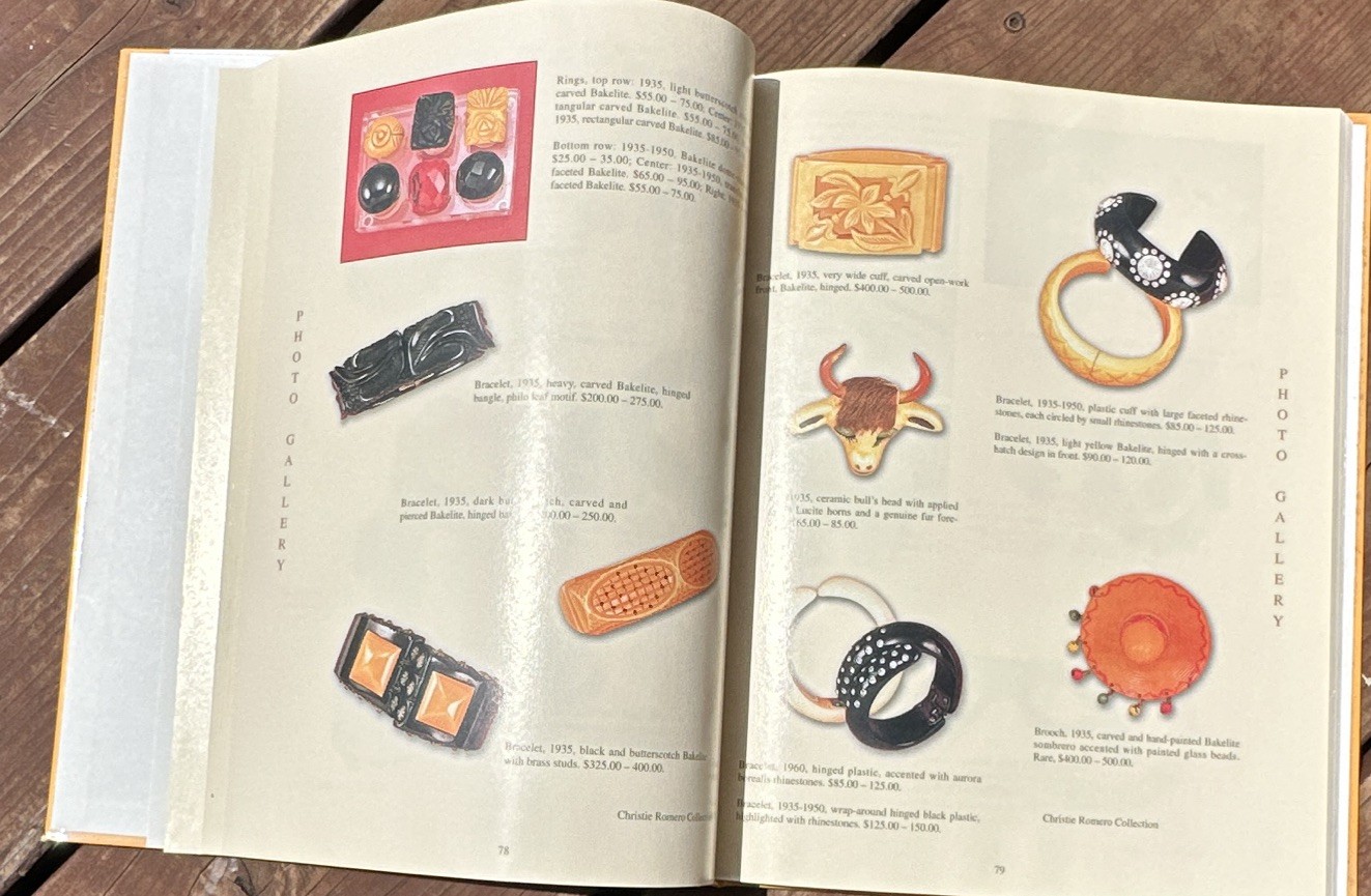 Plastic Jewelry of the 20th Century Identification & Value Guide Hardcover 2008