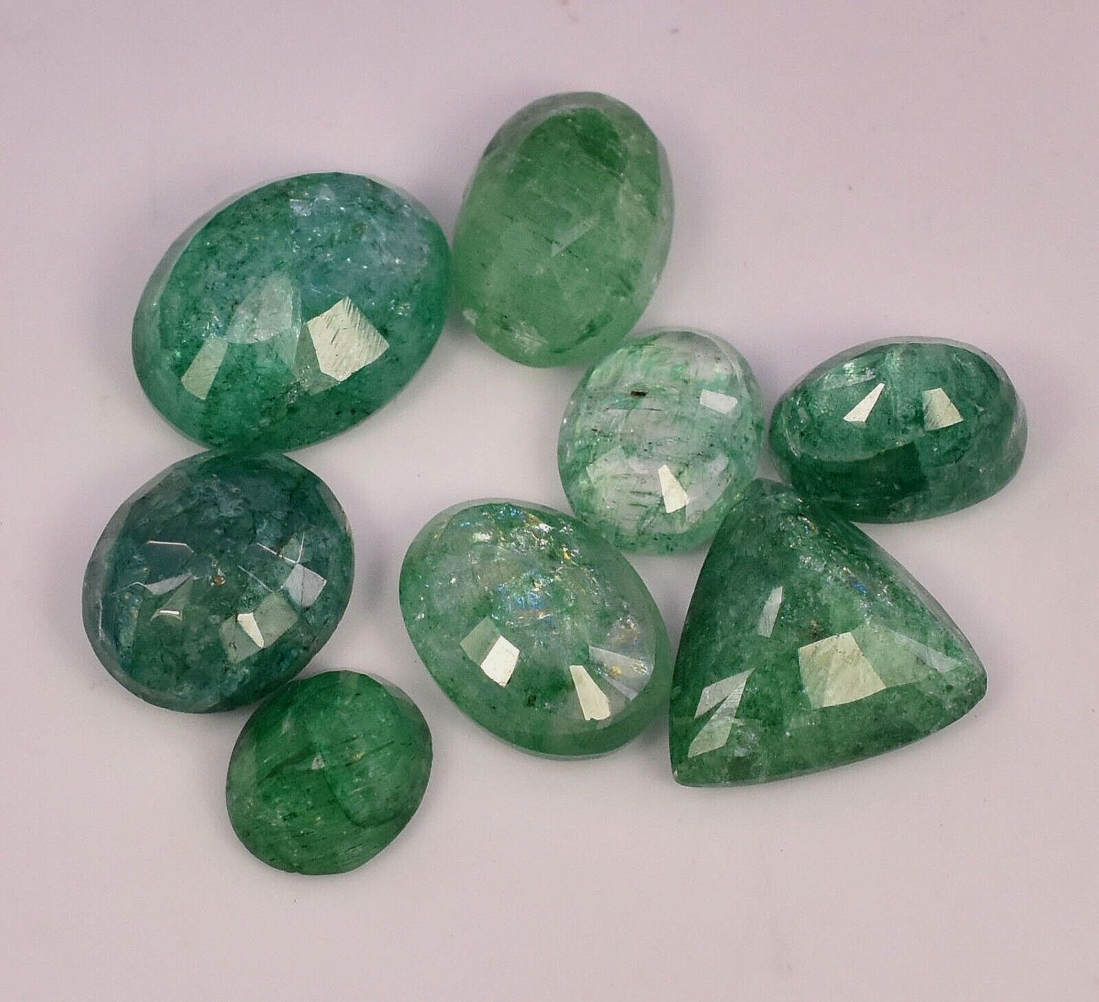 26.75 Ct Natural Green Beryl Colombian Emerald Loose Lot Gemstone