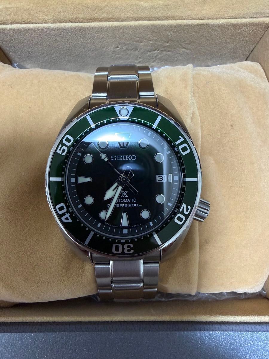[B1P] SEIKO Prospex Alpinist SBDC081 6R35 Automatic Green Watch [m8k]