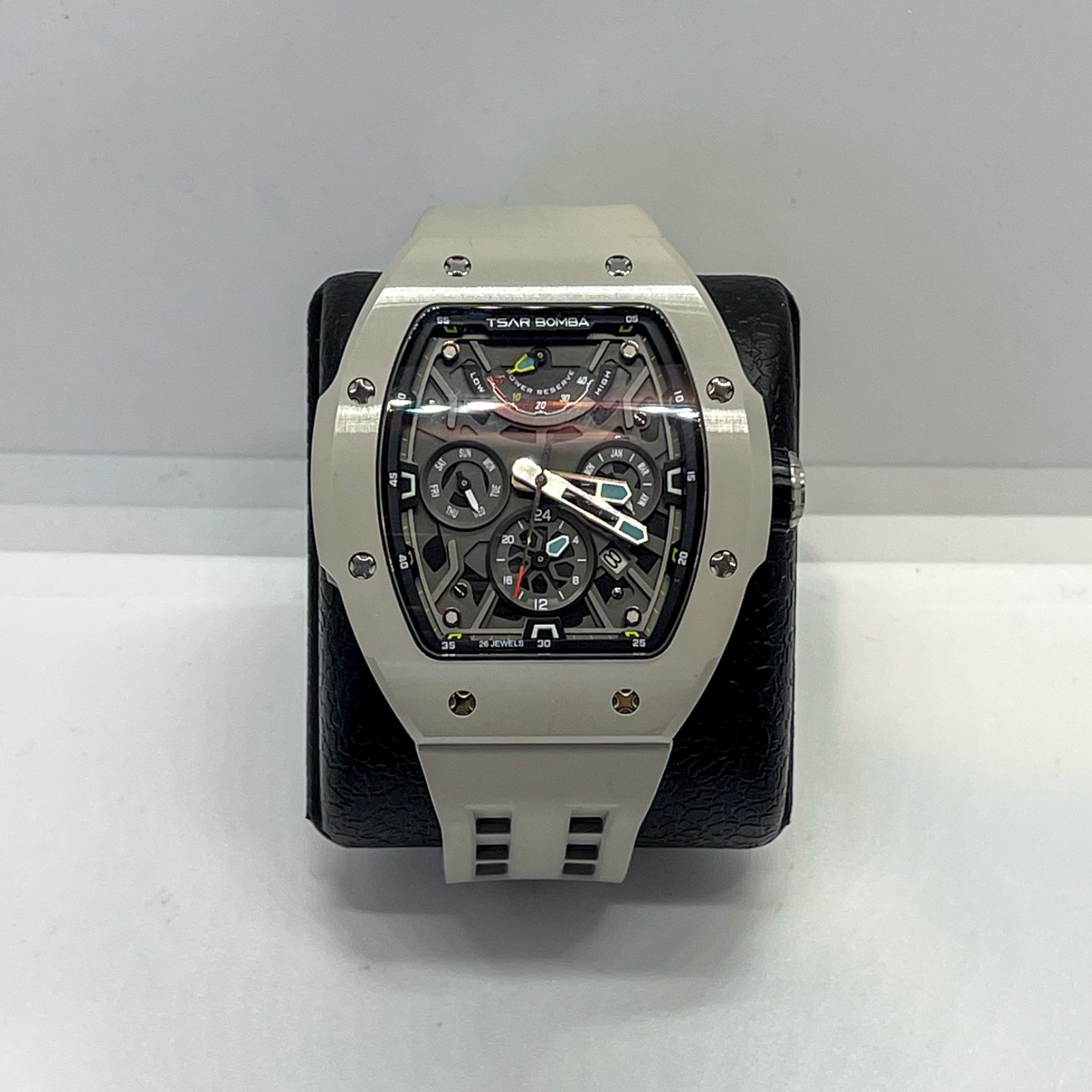 Tsar Bomba Atomic-Full Ceramic Edition Black Men’s Watch – TB8222C-04