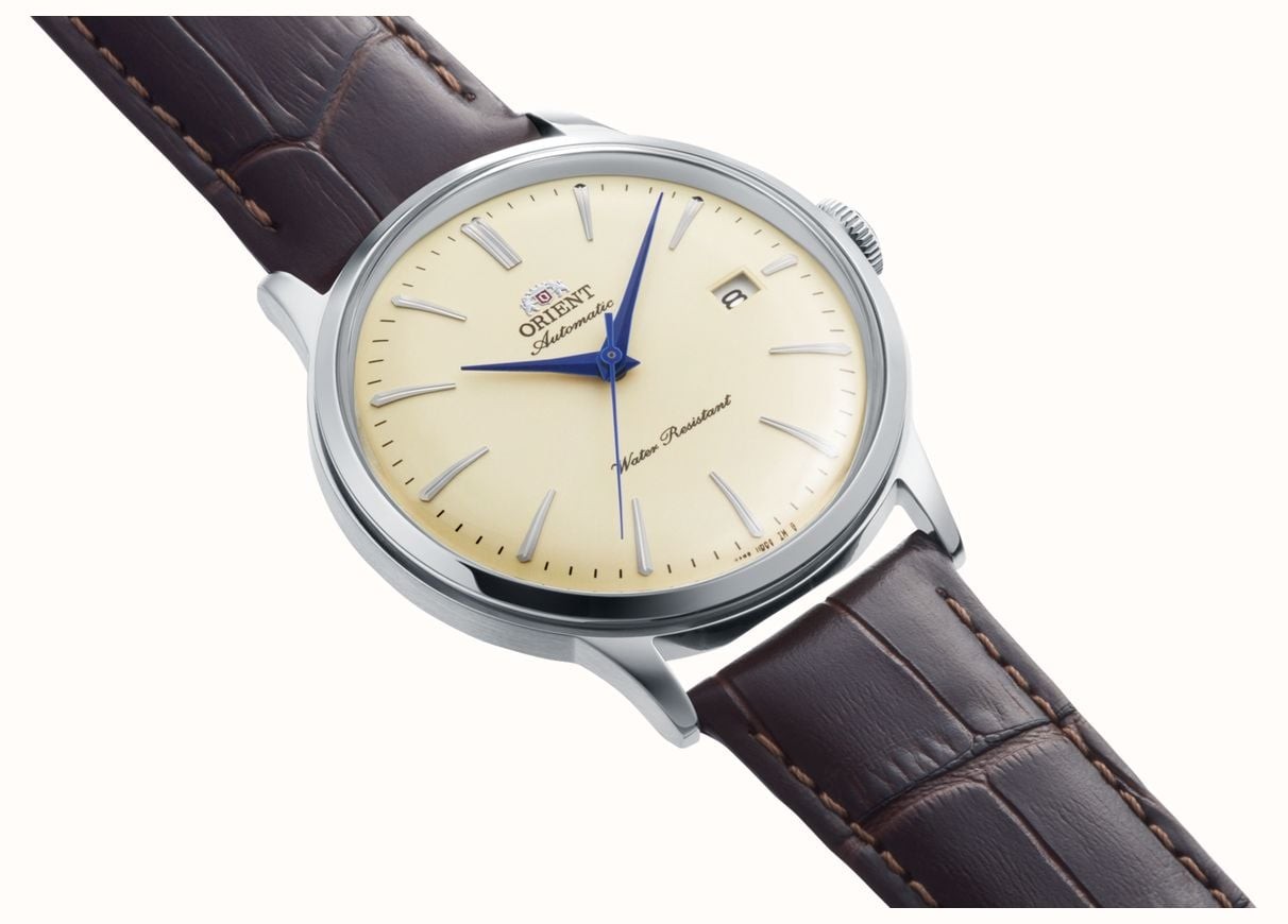 ORIENT CHILD CLASSIC RA-AC0033Y30B Brown Beige Leather Automatic Watch