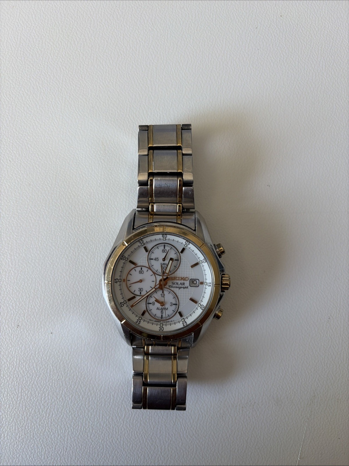 Seiko Men’s Solar Chronograph Watch