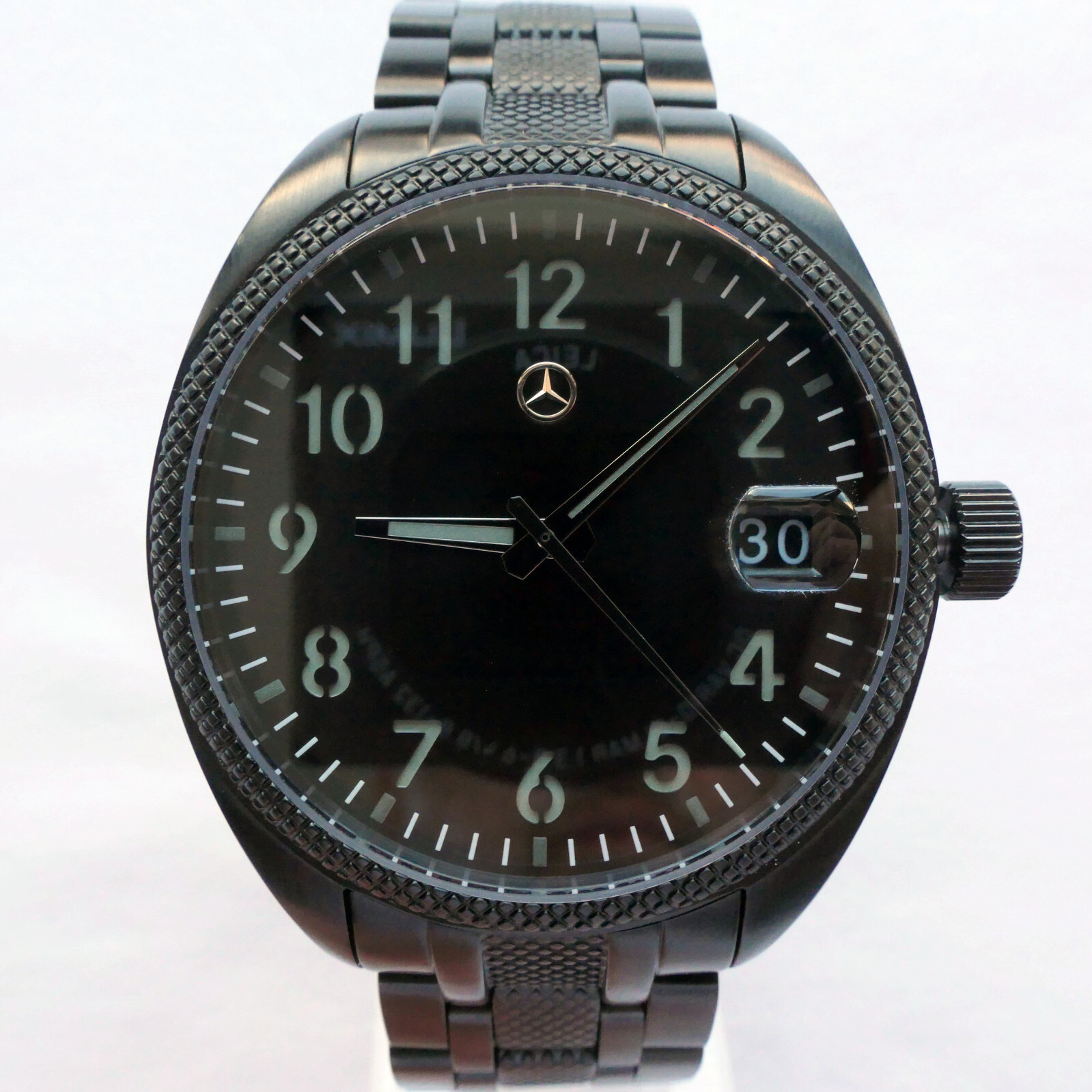Mercedes Benz Classic AMG Motorsport Racing Black Design Car Accessory Watch