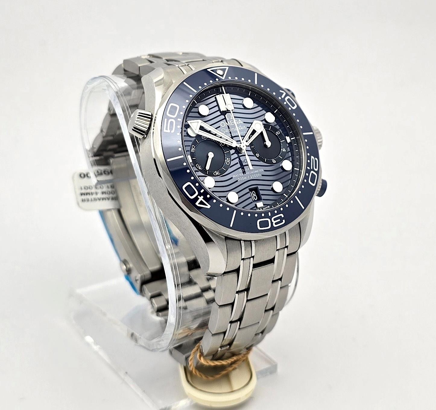 OMEGA SEAMASTER 210.30.44.51.03.001 BLUE DIAL EXCELLENT! VIDEO!