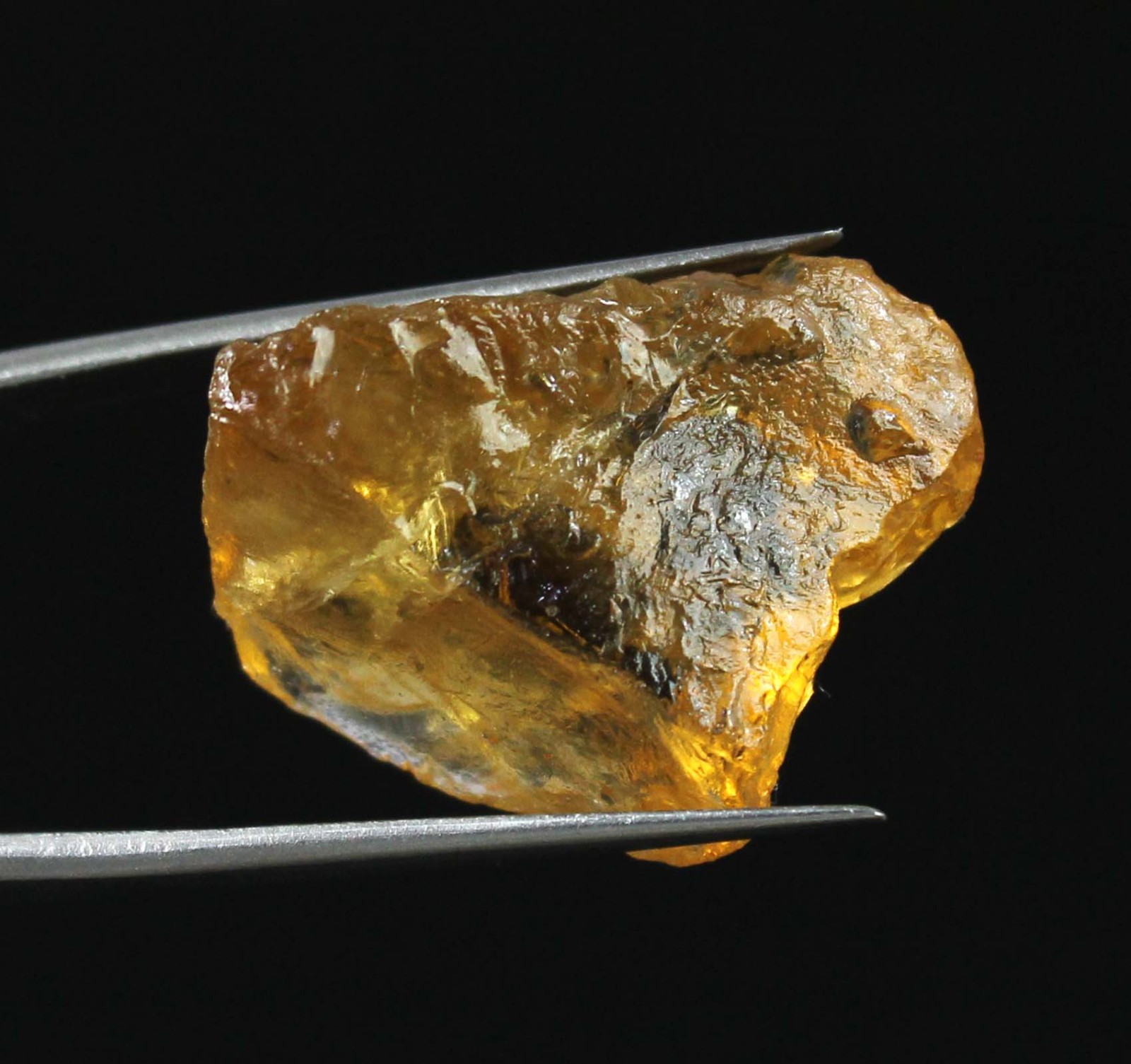 Yellow Grossular Garnet 26.75 Ct Natural Gemstone Rough Certified T37043