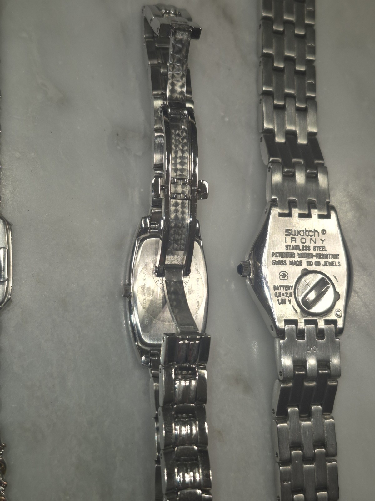 Ladies Watch Lot Seiko Citizen Swatch