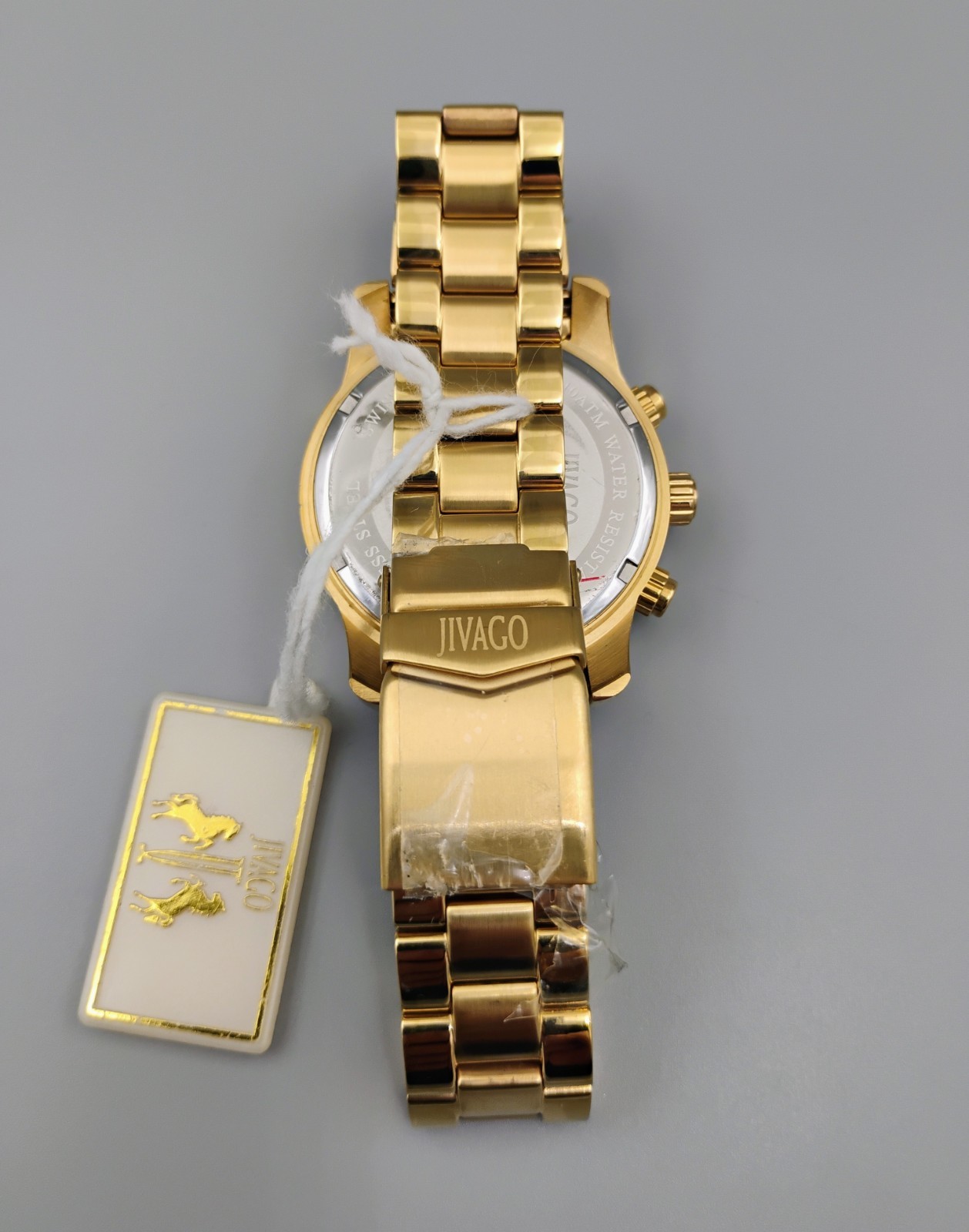 Jivago JV5223 Infinity Chronograph Gold-tone Swiss Watch