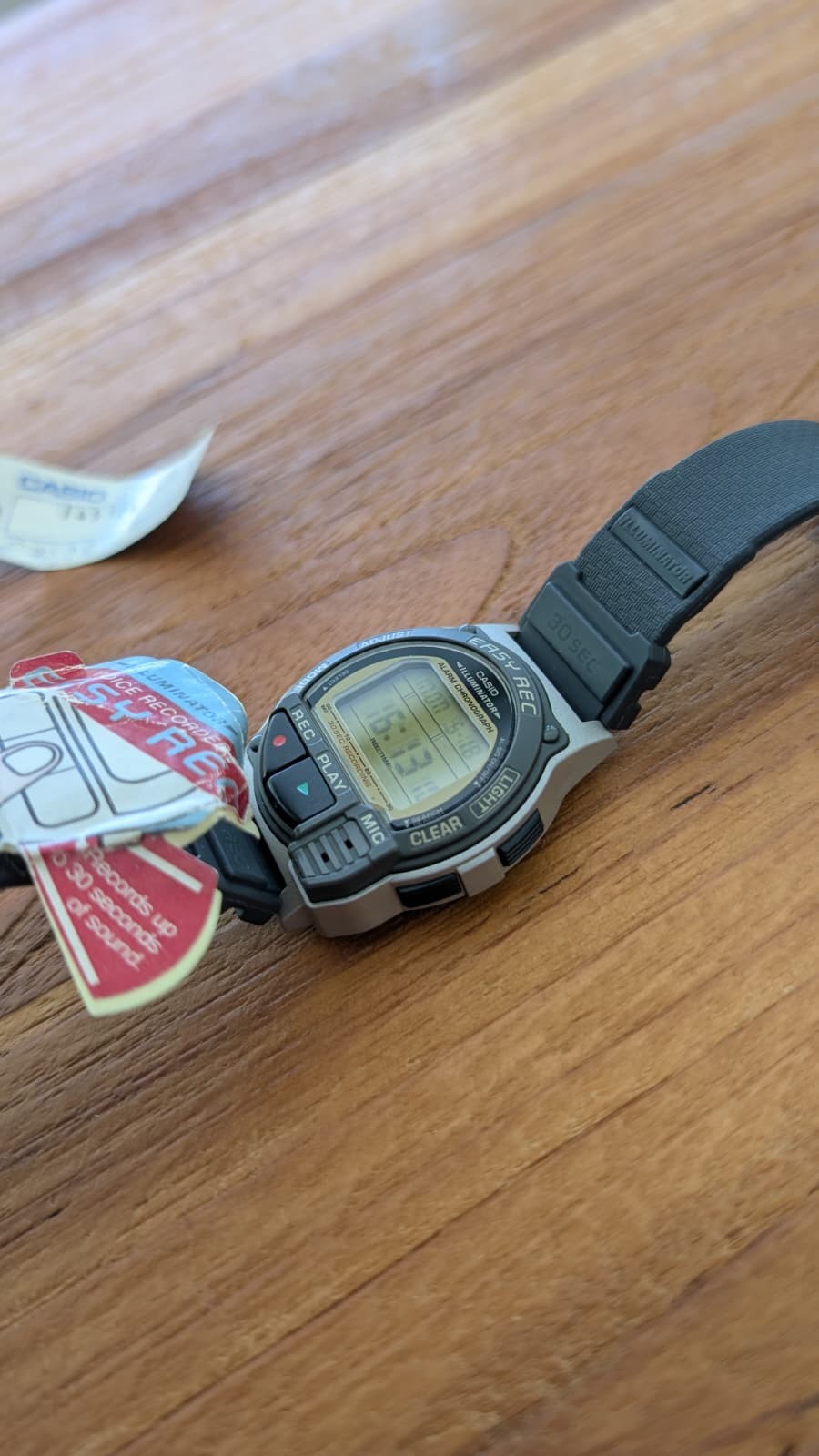 Rare Vintage Casio F V3 Easy Rec NOS