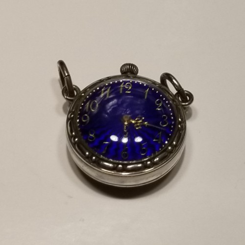 Antique Ladies Silver Watch Crystal Moderate Moderate Ball shape 3 Jewel Swiss?