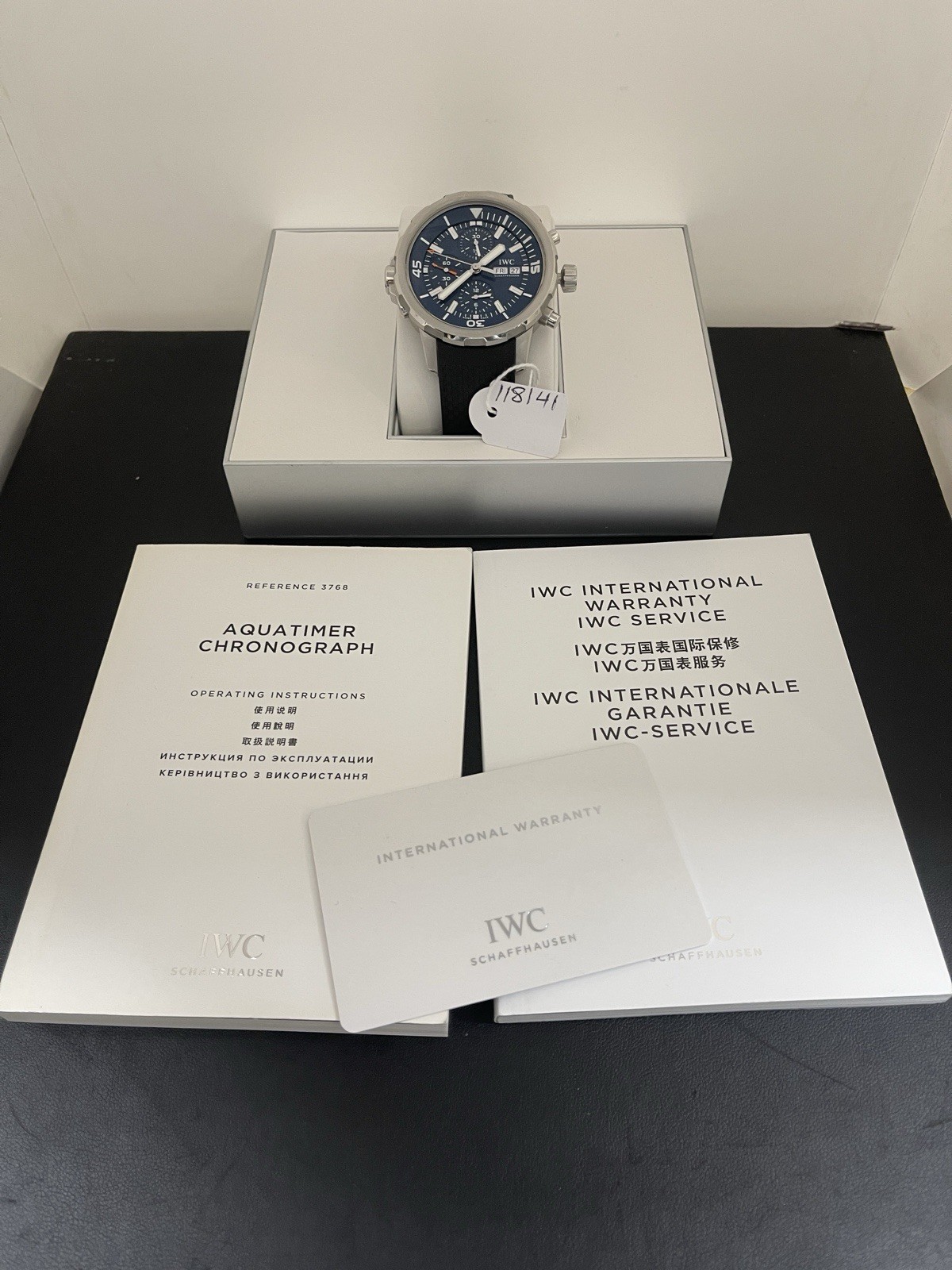 IWC Aquatimer Chronograph Expedition Jacques-Yves Cousteau Watch IW3768-05