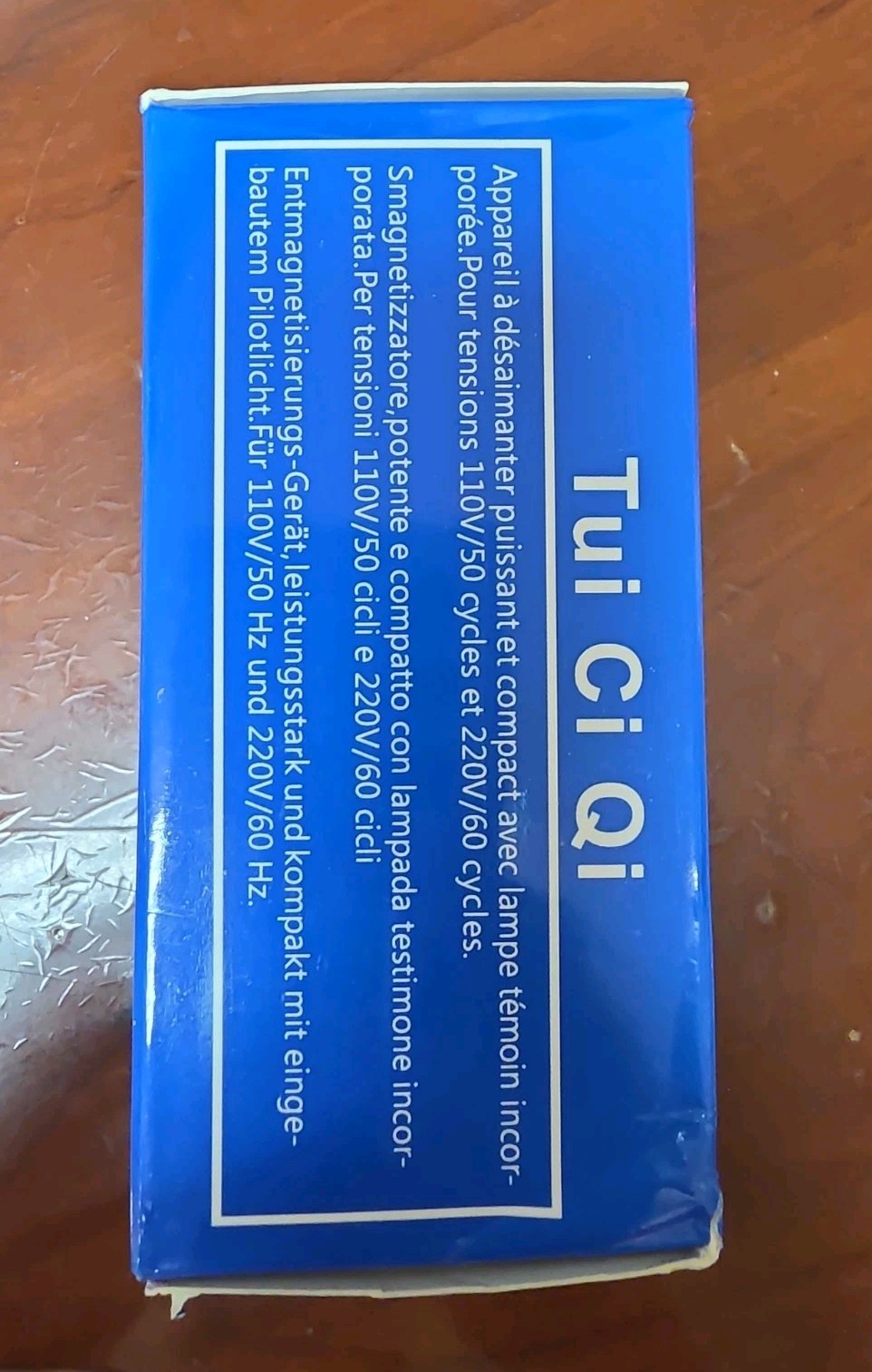 Watch Demagnetizer Tui Ci Qi Brand Cycles 110v/50 & 220v/60 No.888.600