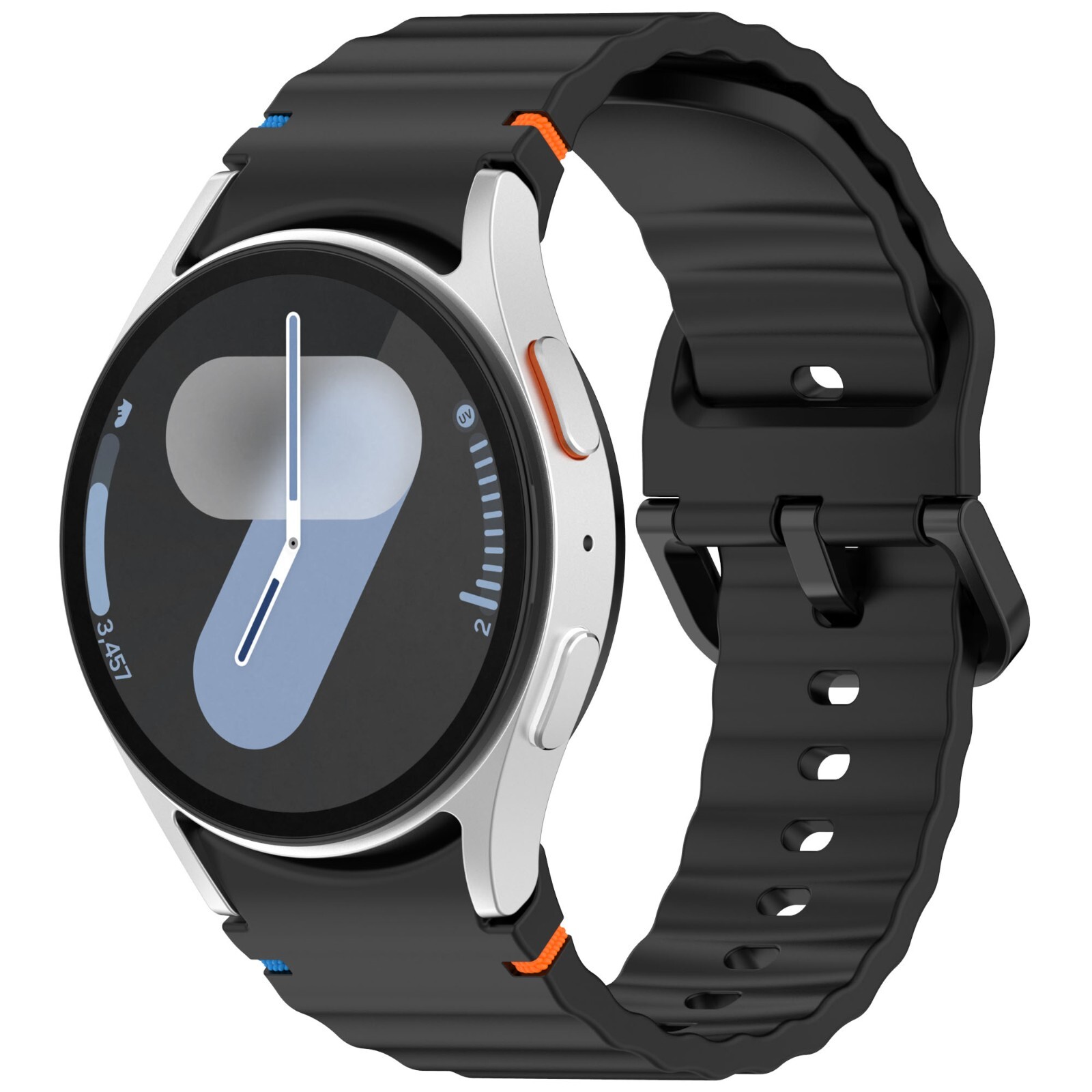 Samsung Galaxy Watch 7 6 Classic 5 Pro 4 3 Active 2 20mm Silicone Strap Band